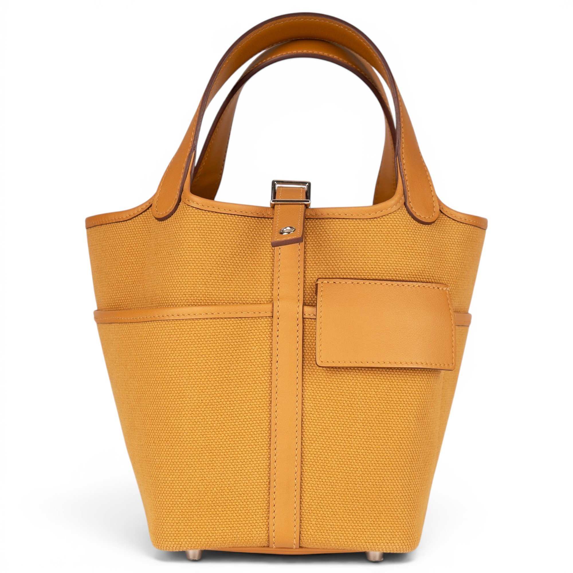 Picotin leather handbag