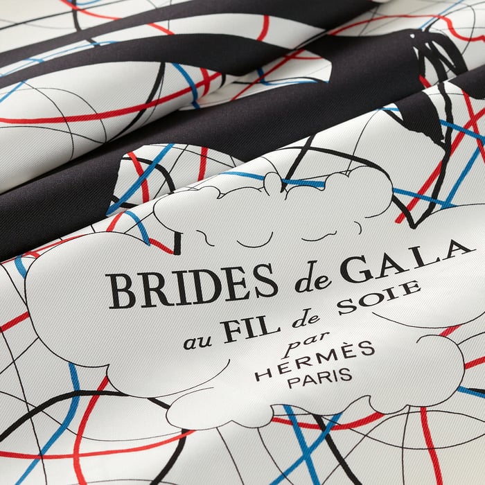 Brides De Gala Au Fil De Soie Scarf 90