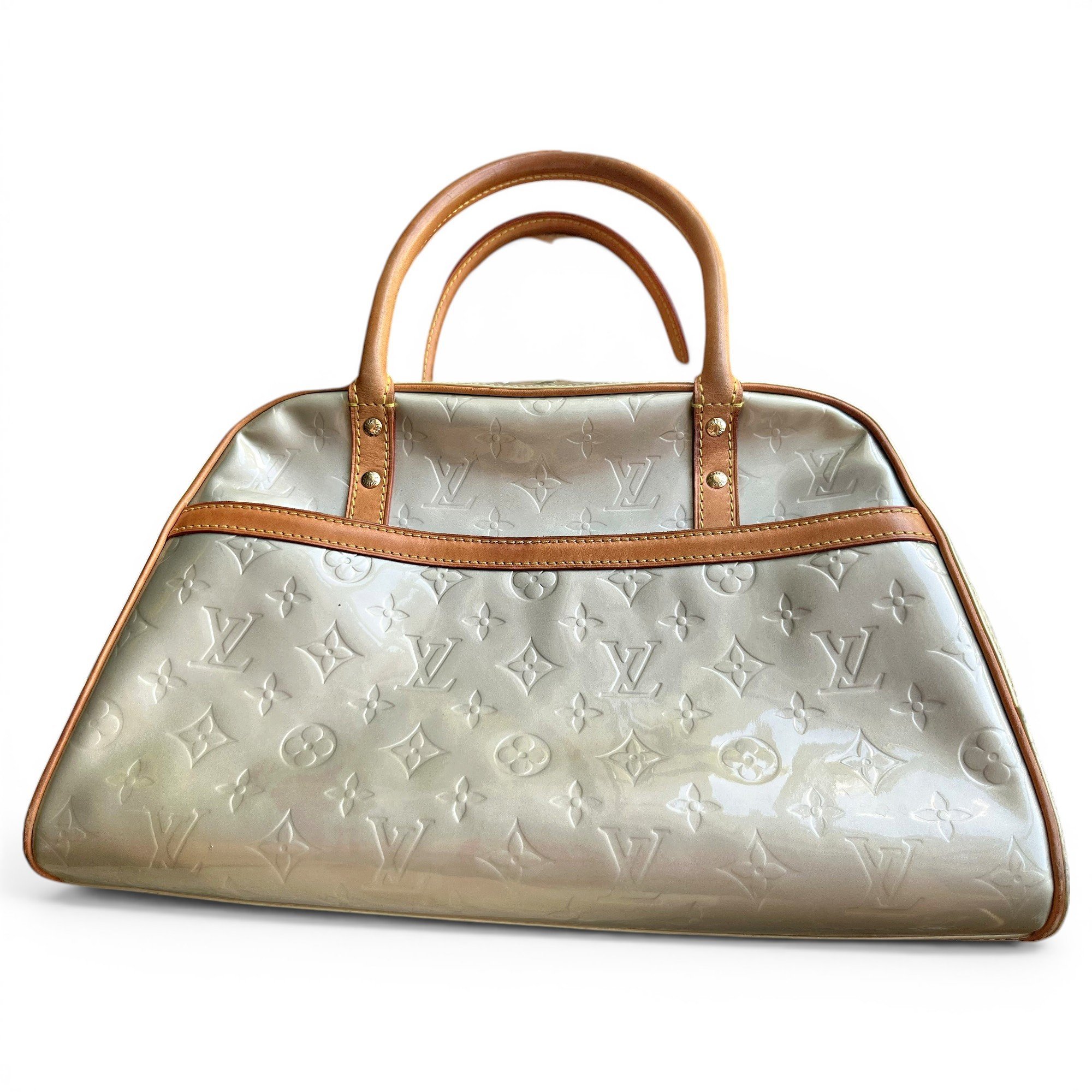 Tompkins Square patent leather handbag