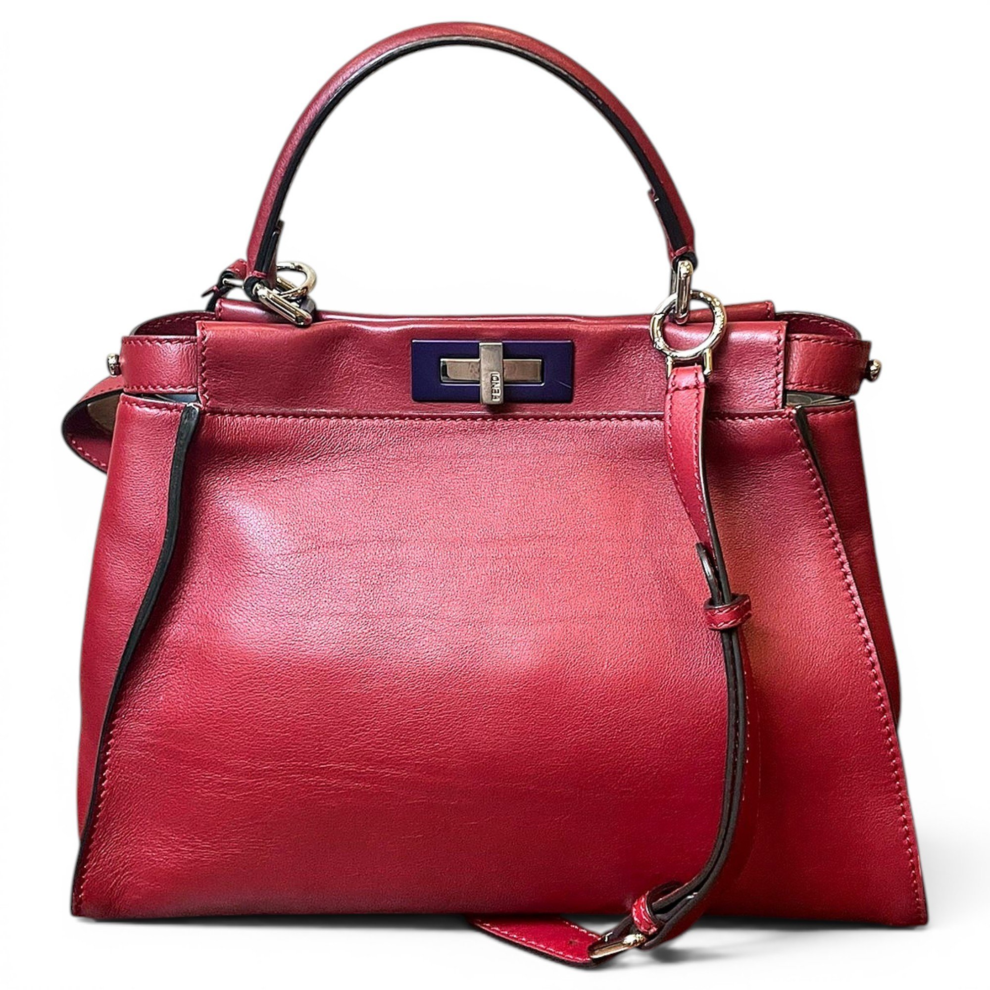 Peekaboo Essentially leather handbag