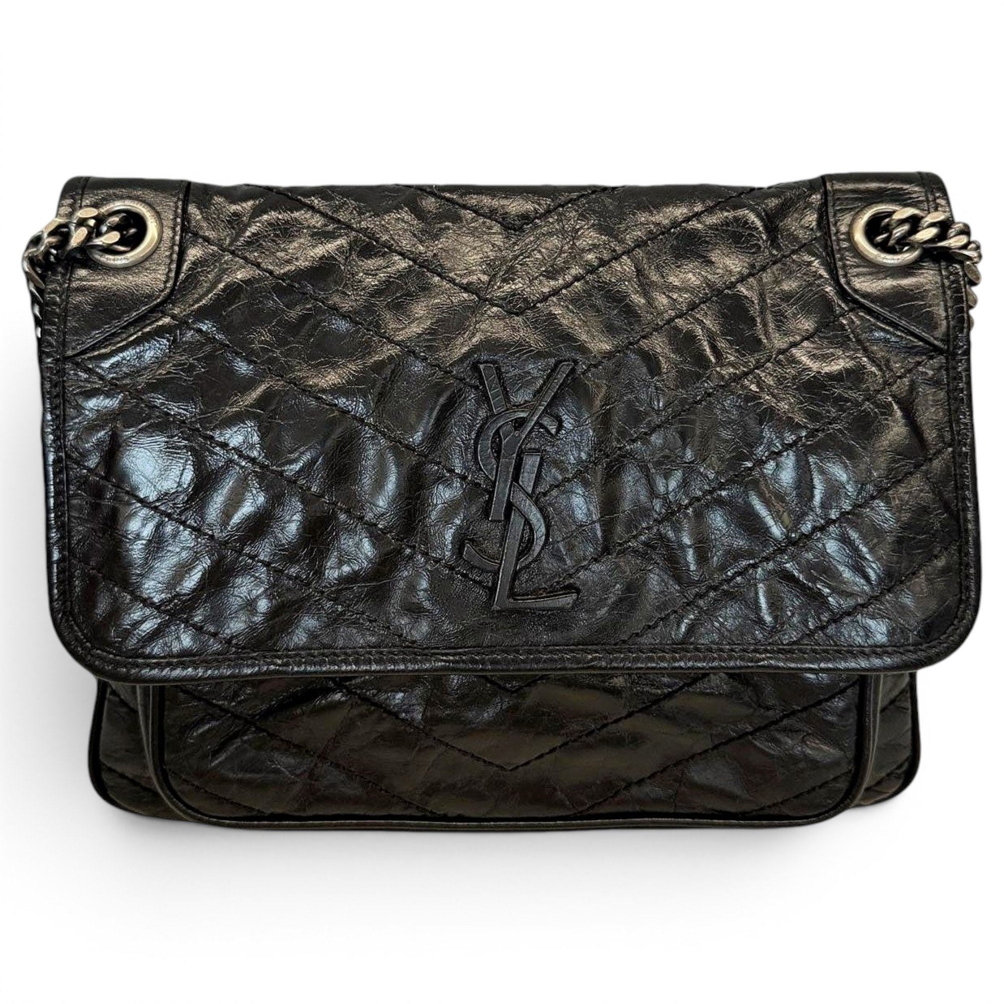 Niki leather crossbody bag