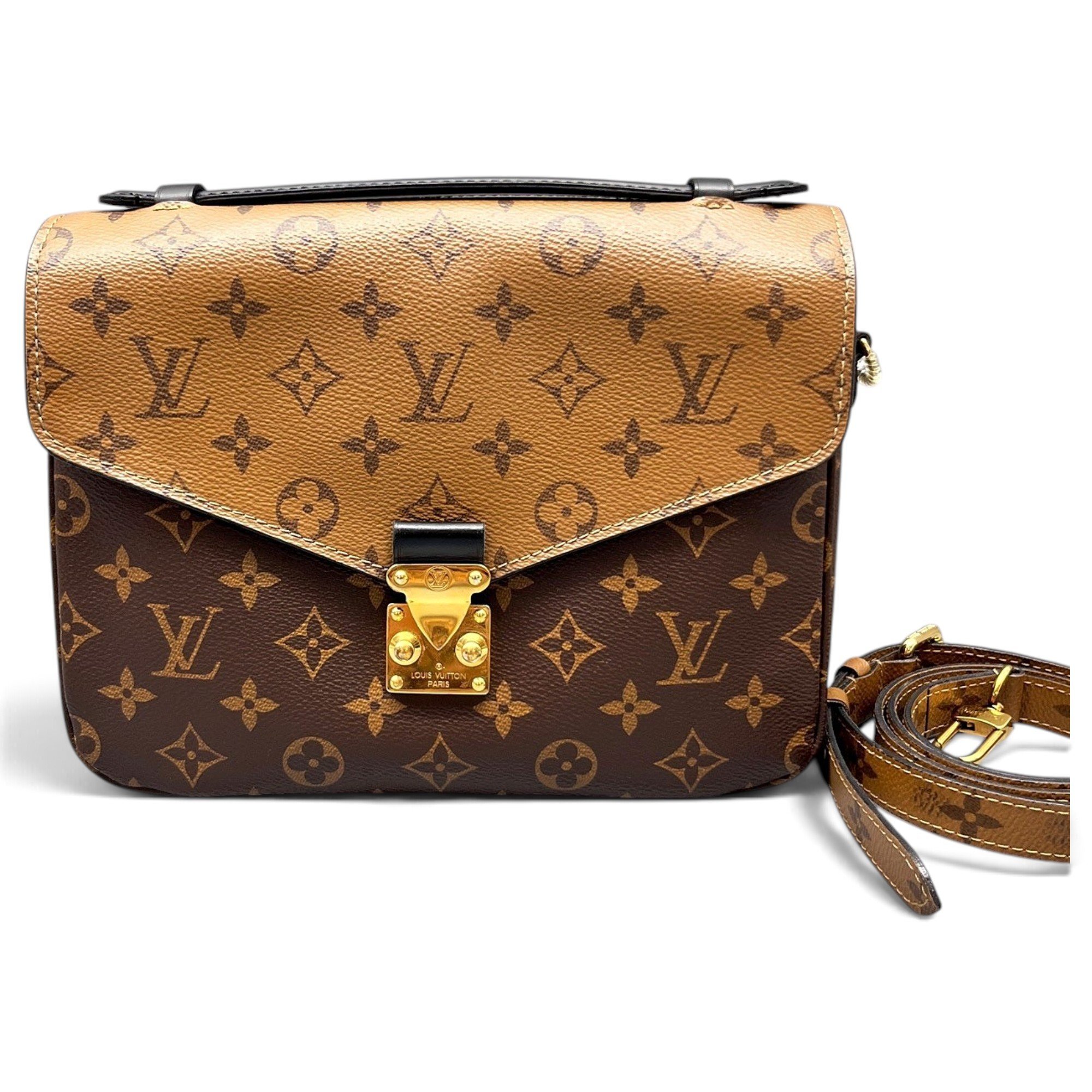Metis leather satchel