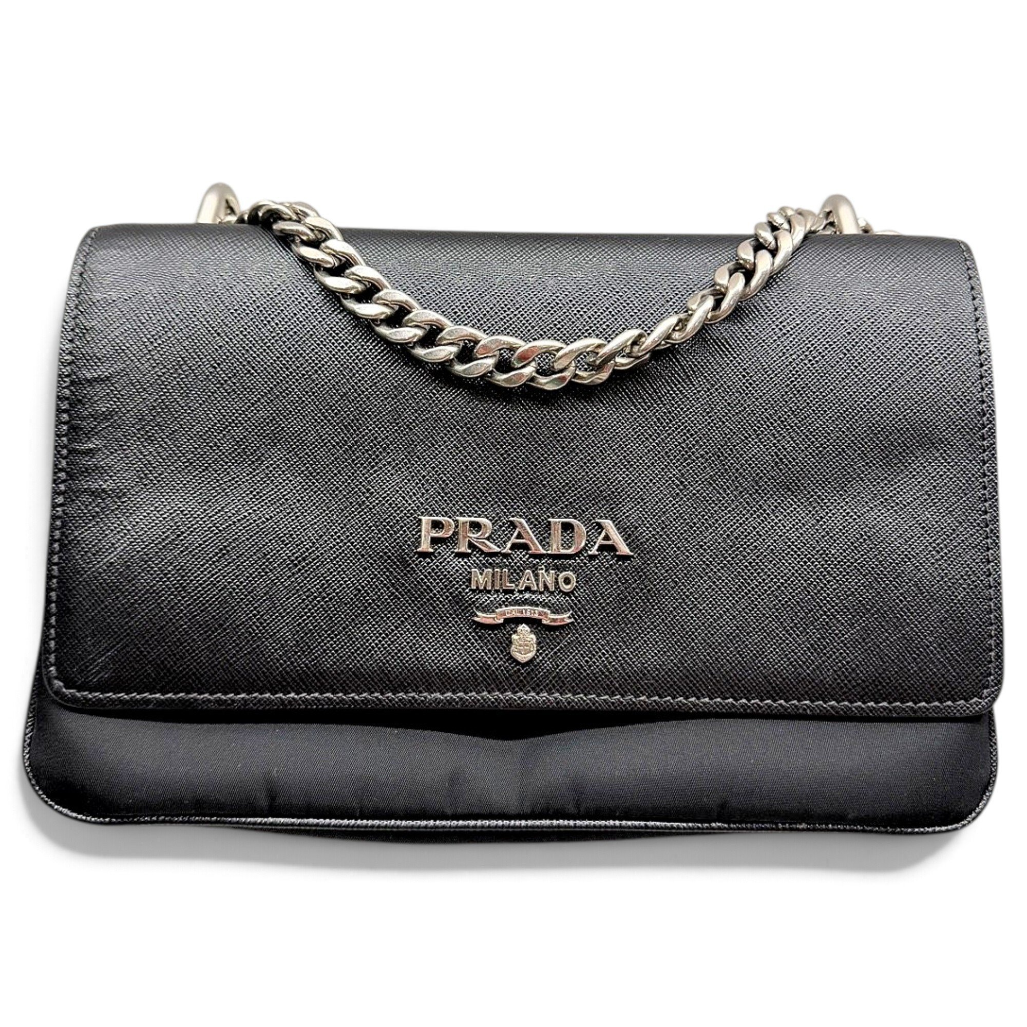 Cahier leather handbag