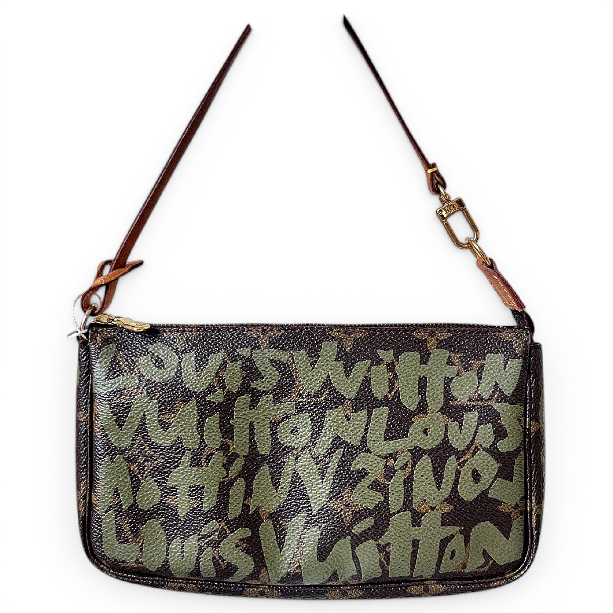 Pochette Accessoire leather handbag