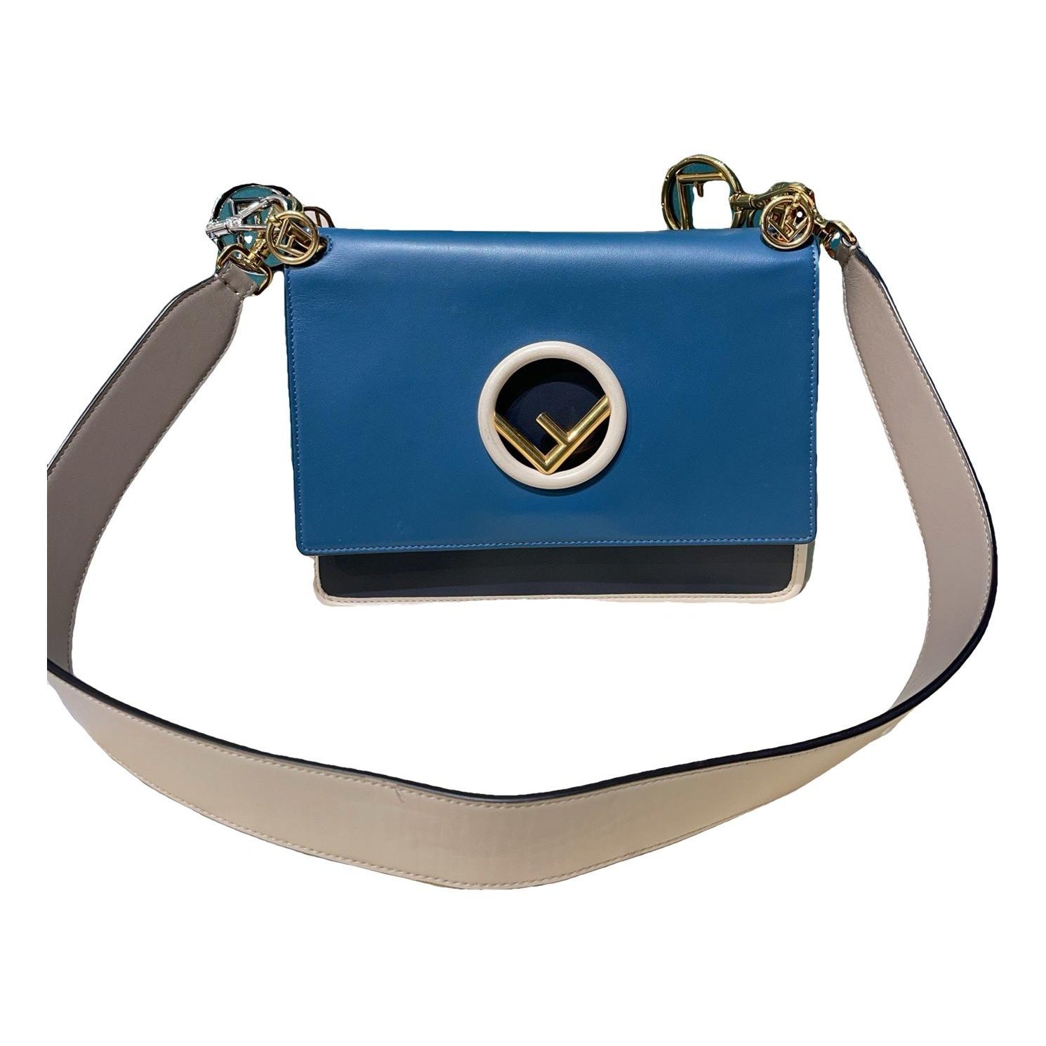 Kan I Logo leather handbag