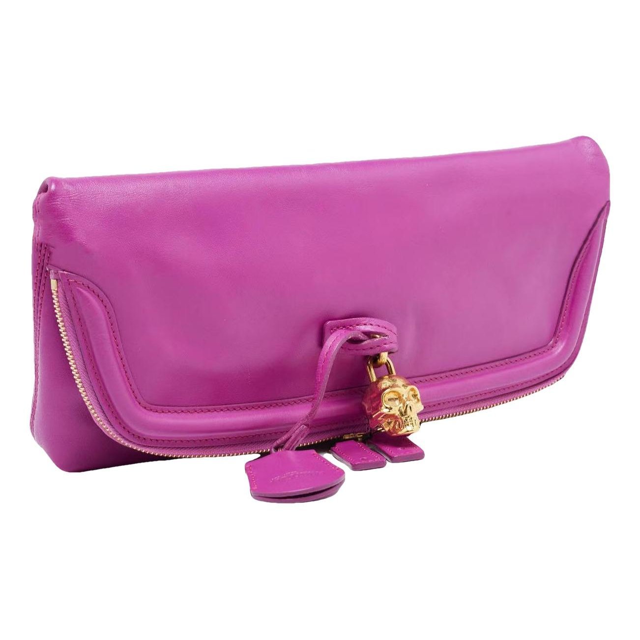 Alexander McQueen Leather clutch bag