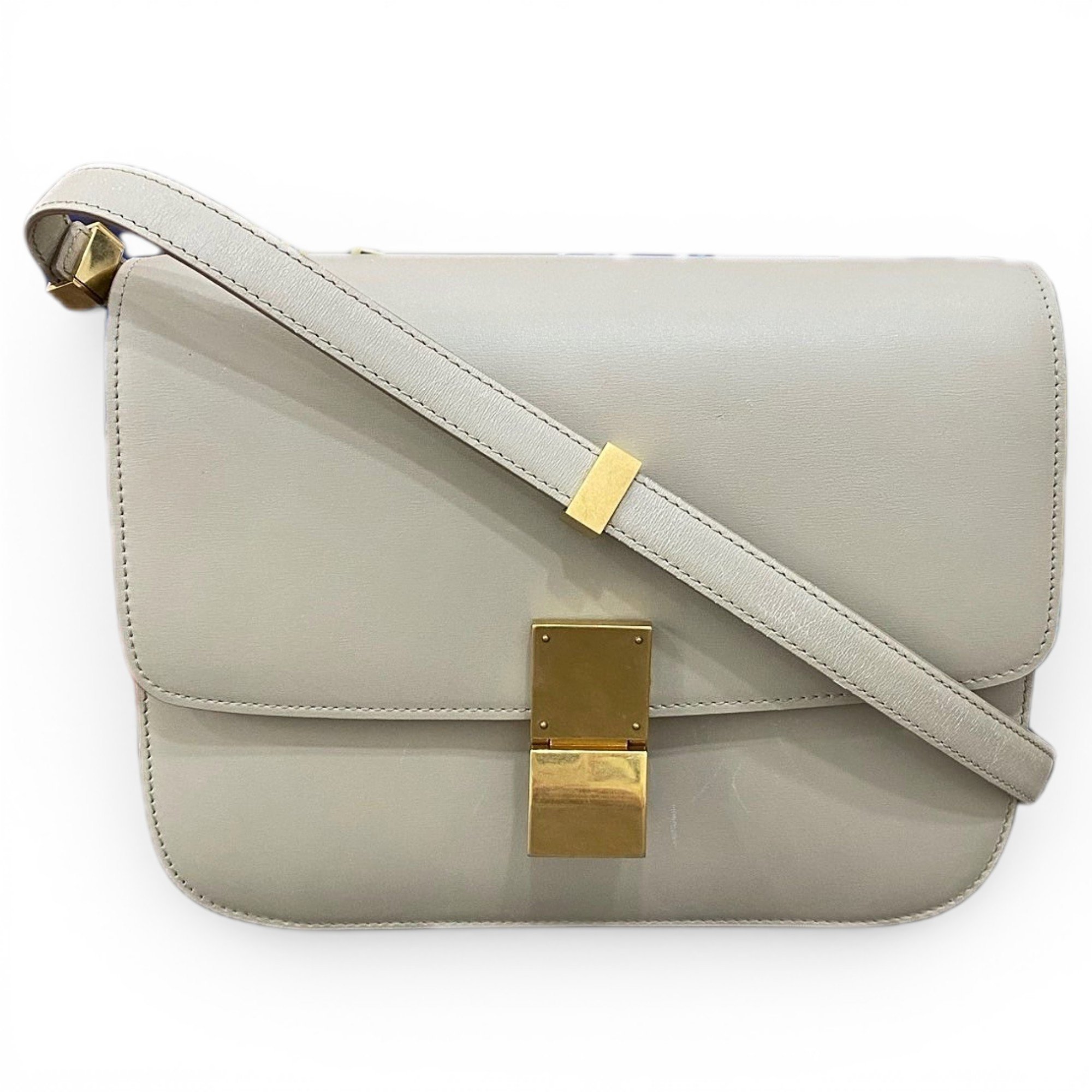 Classic leather handbag