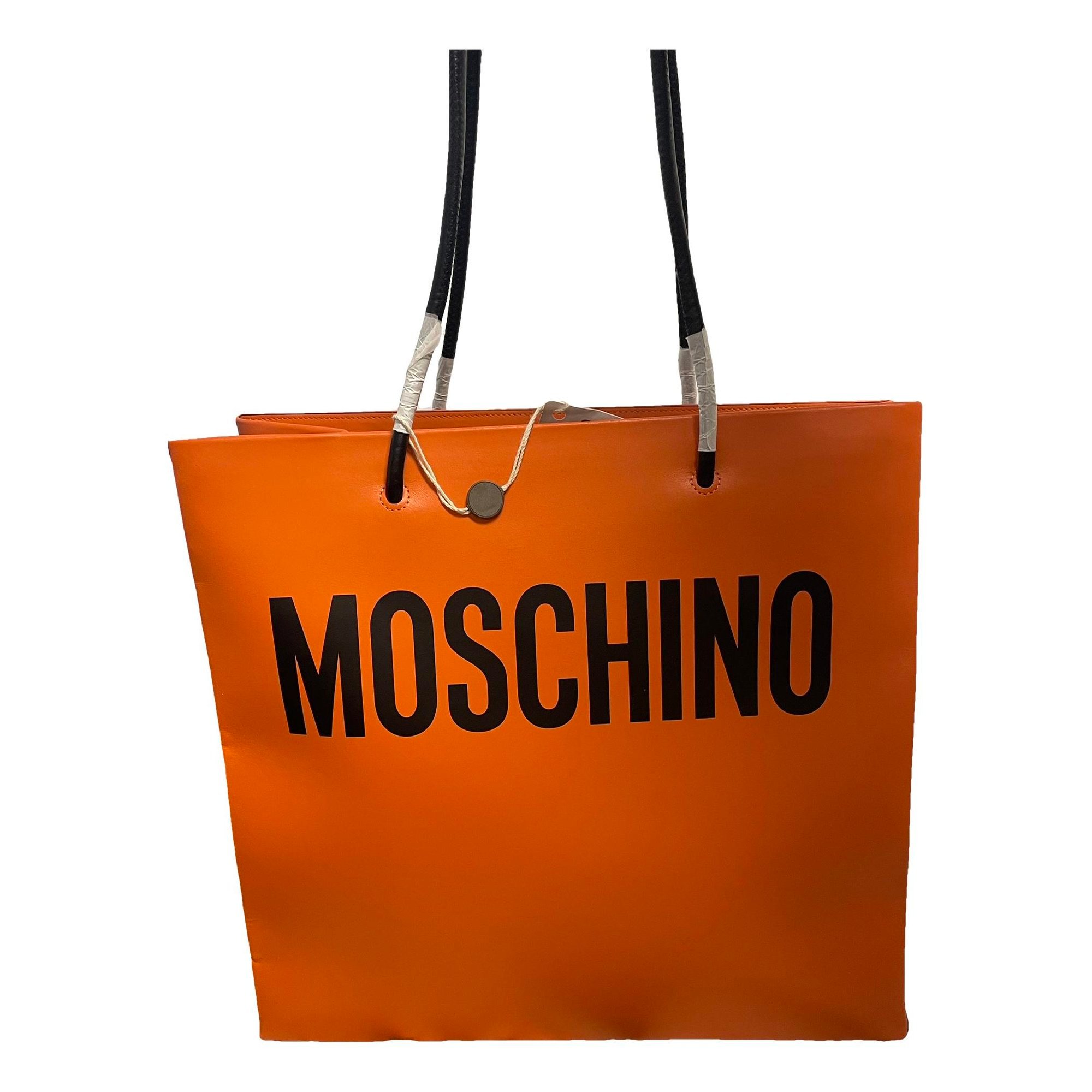 Moschino Leather tote