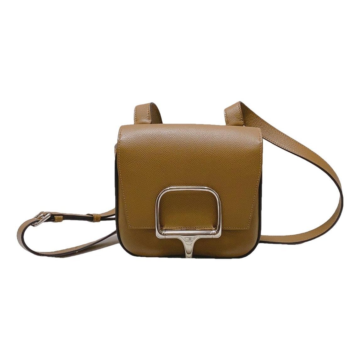 Della leather handbag
