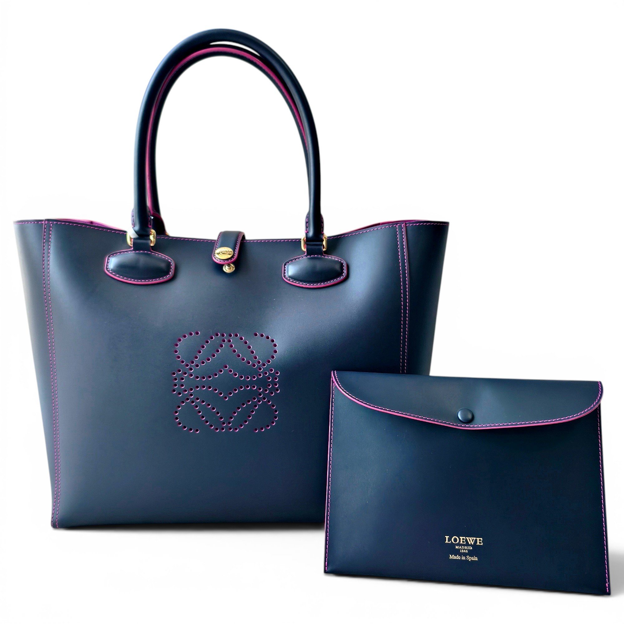 Léo leather handbag