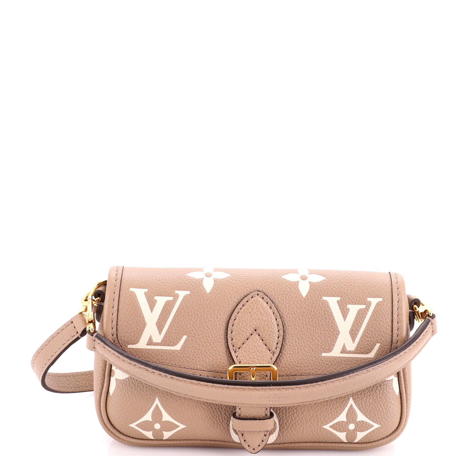 Diane NM Handbag Bicolor Monogram Empreinte Giant Nano
