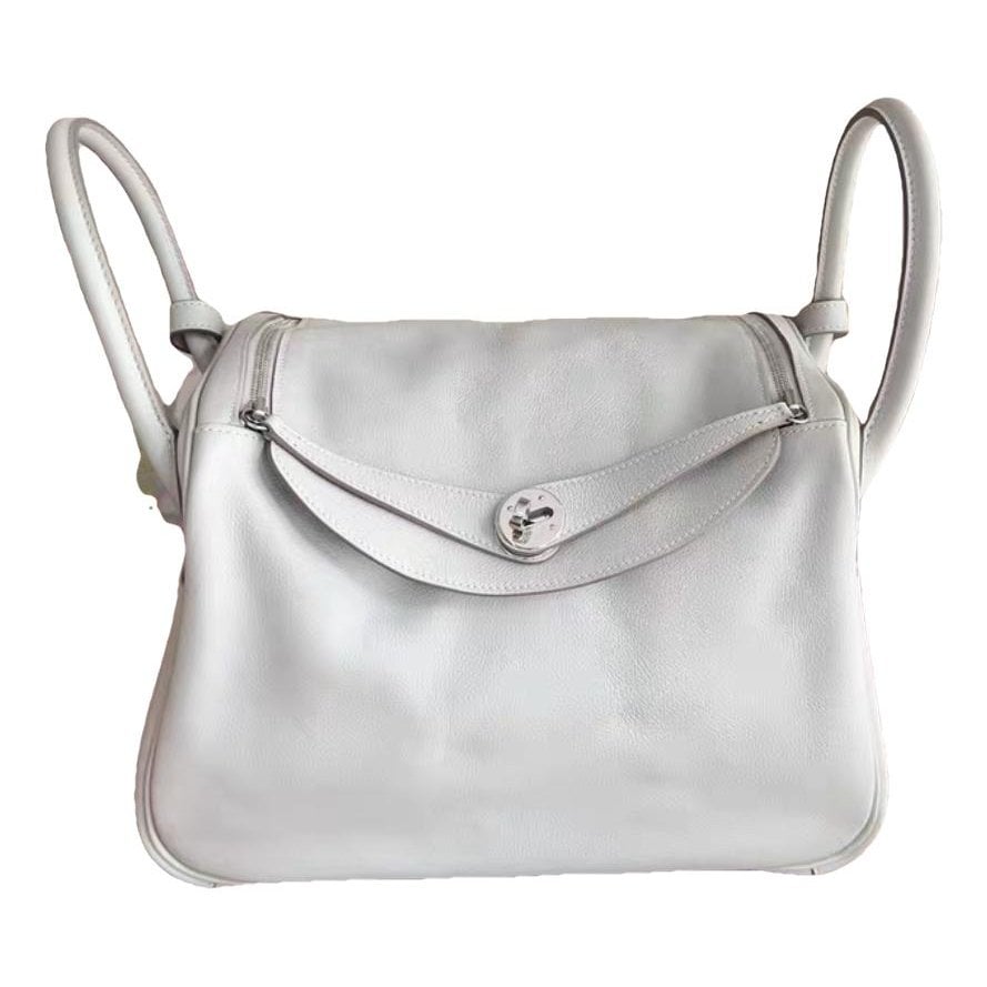 Hermes Lindy leather handbag