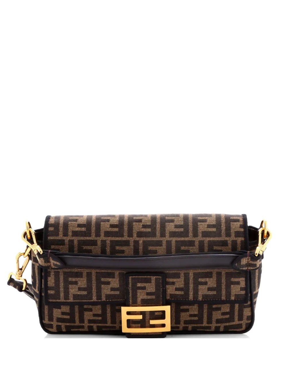 Baguette NM Bag Zucca Canvas Medium shoulder bag