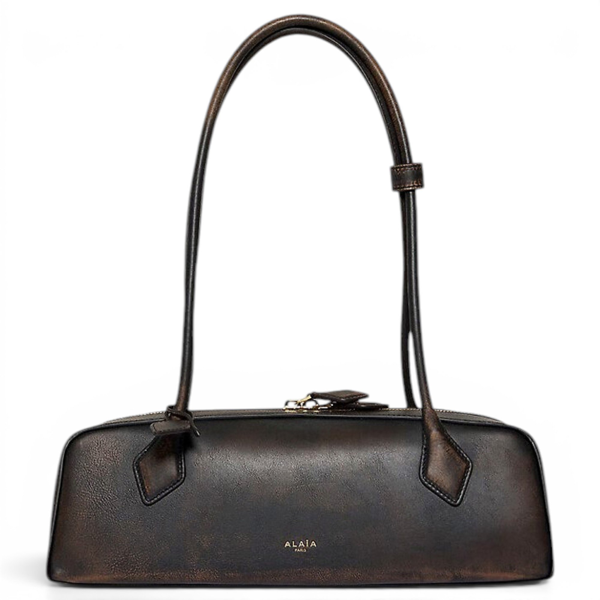 Le Teckel leather handbag