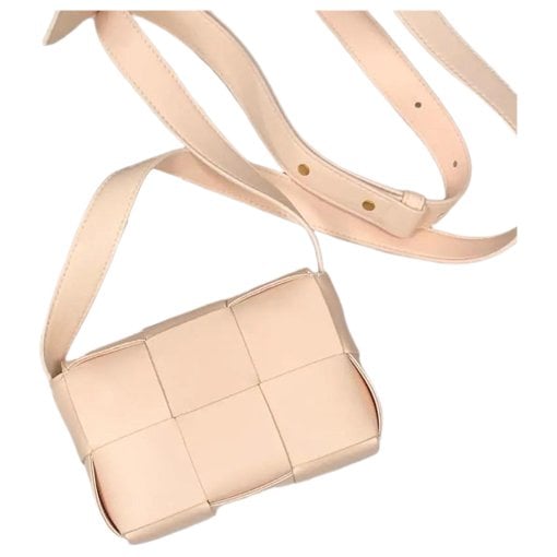 Cassette leather crossbody bag