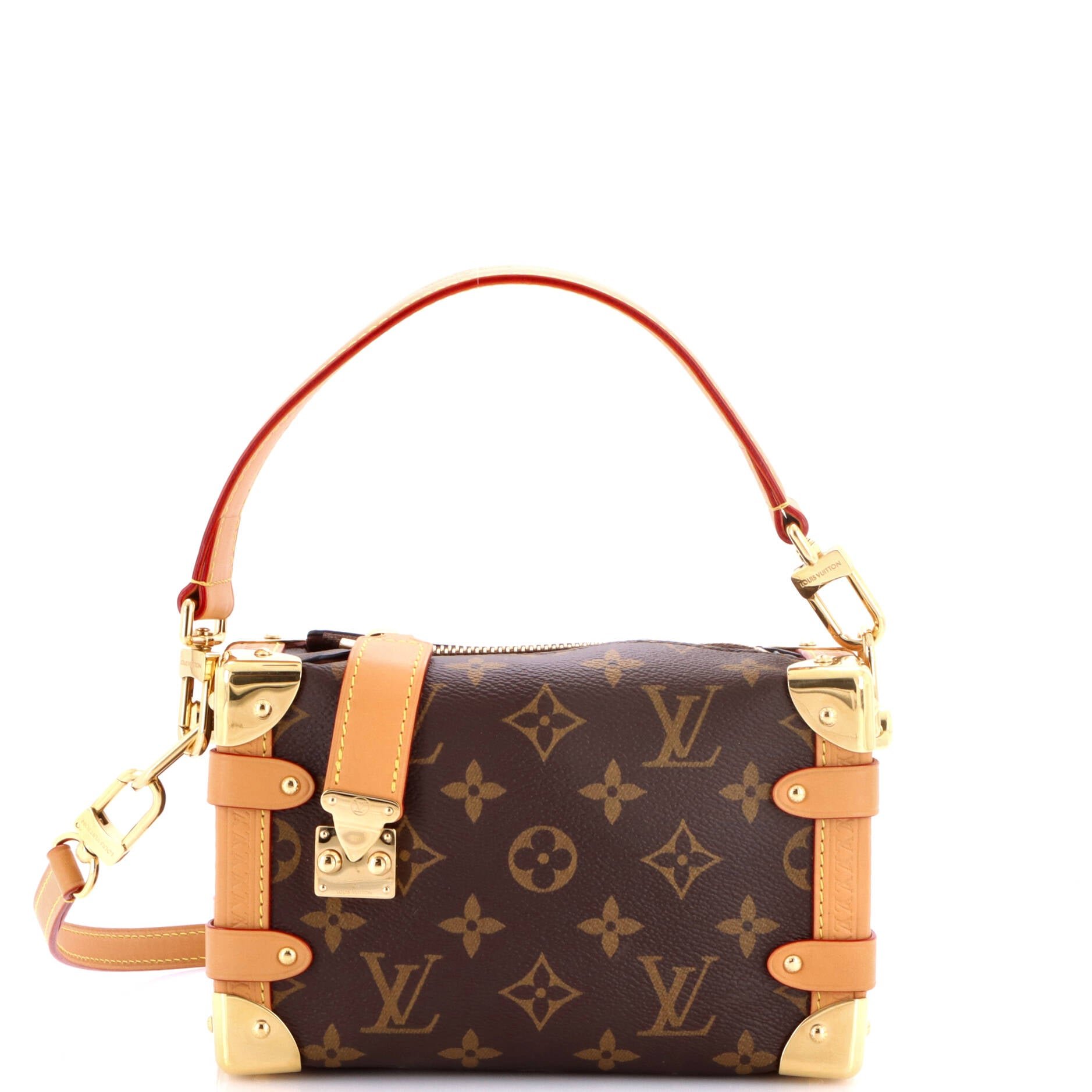Side Trunk Handbag Monogram Canvas PM