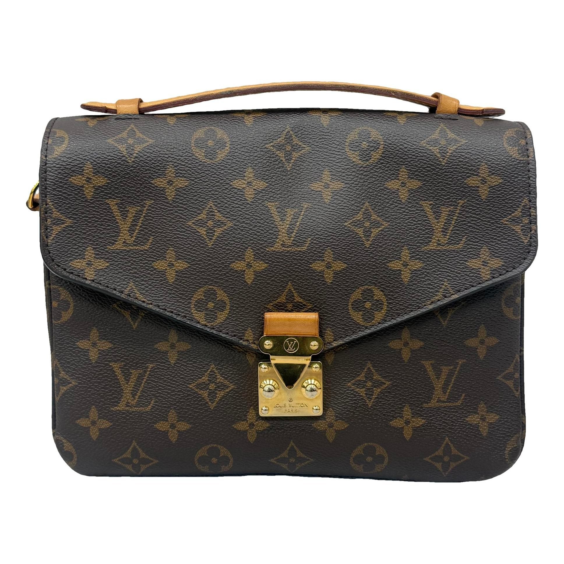 Metis leather handbag