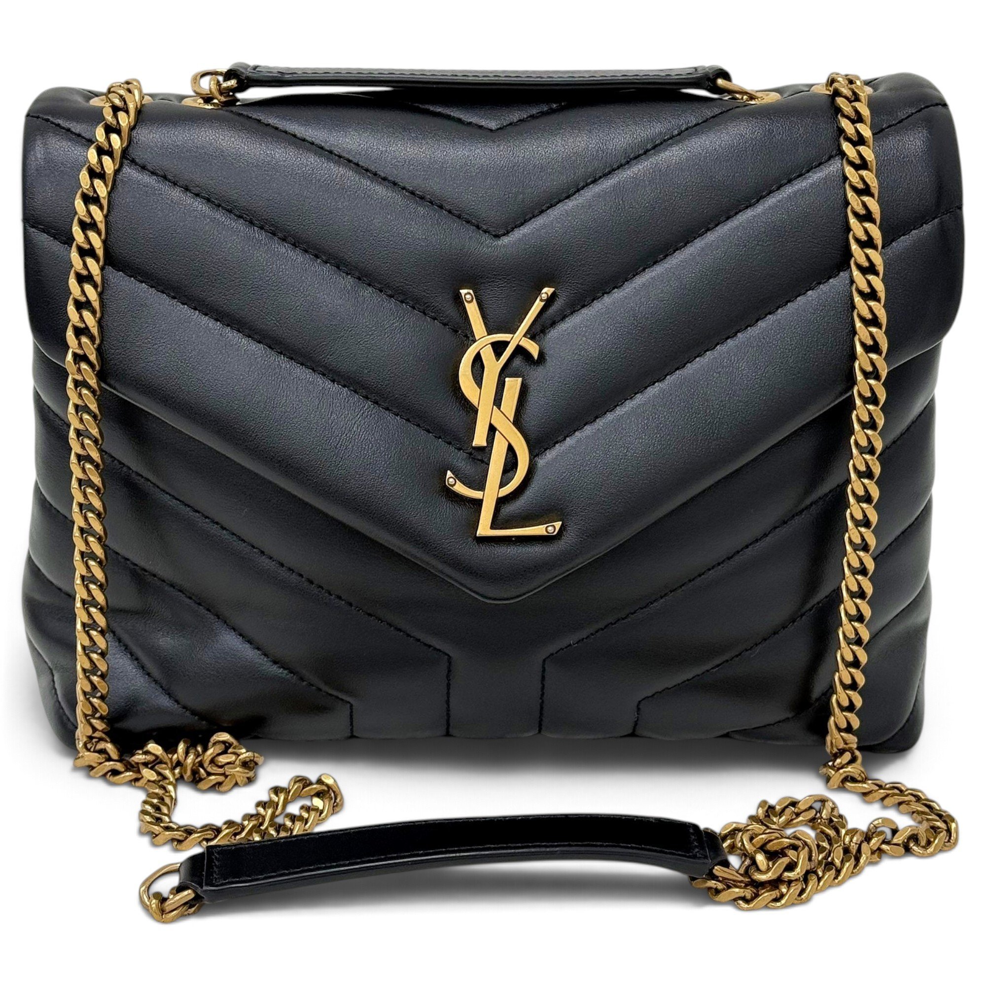 Loulou leather handbag