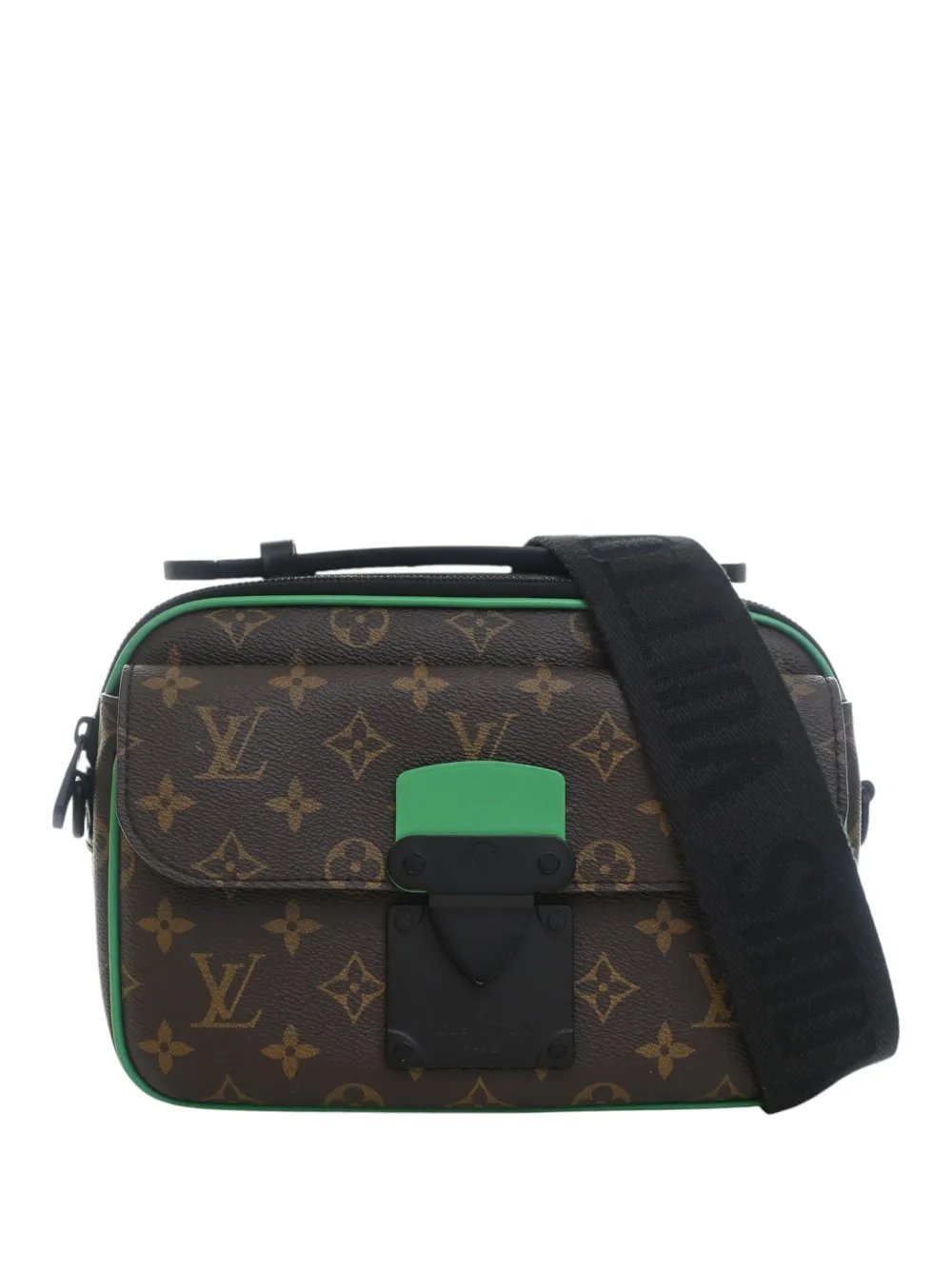 2021-2026 Monogram Macassar S Lock Messenger Bag satchel
