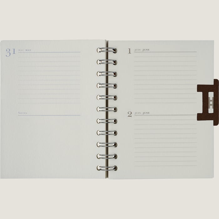Sans Coloris Ulysse Calendar Refill, Small Model