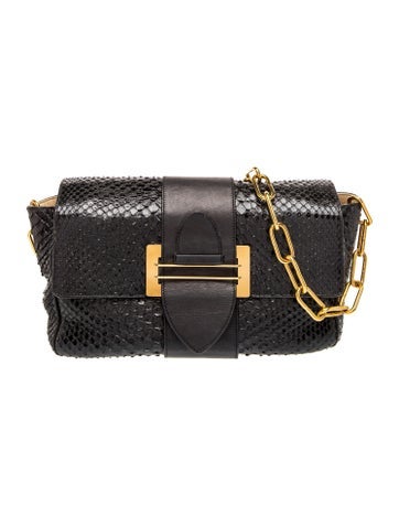 Chloe Python Shoulder Bag