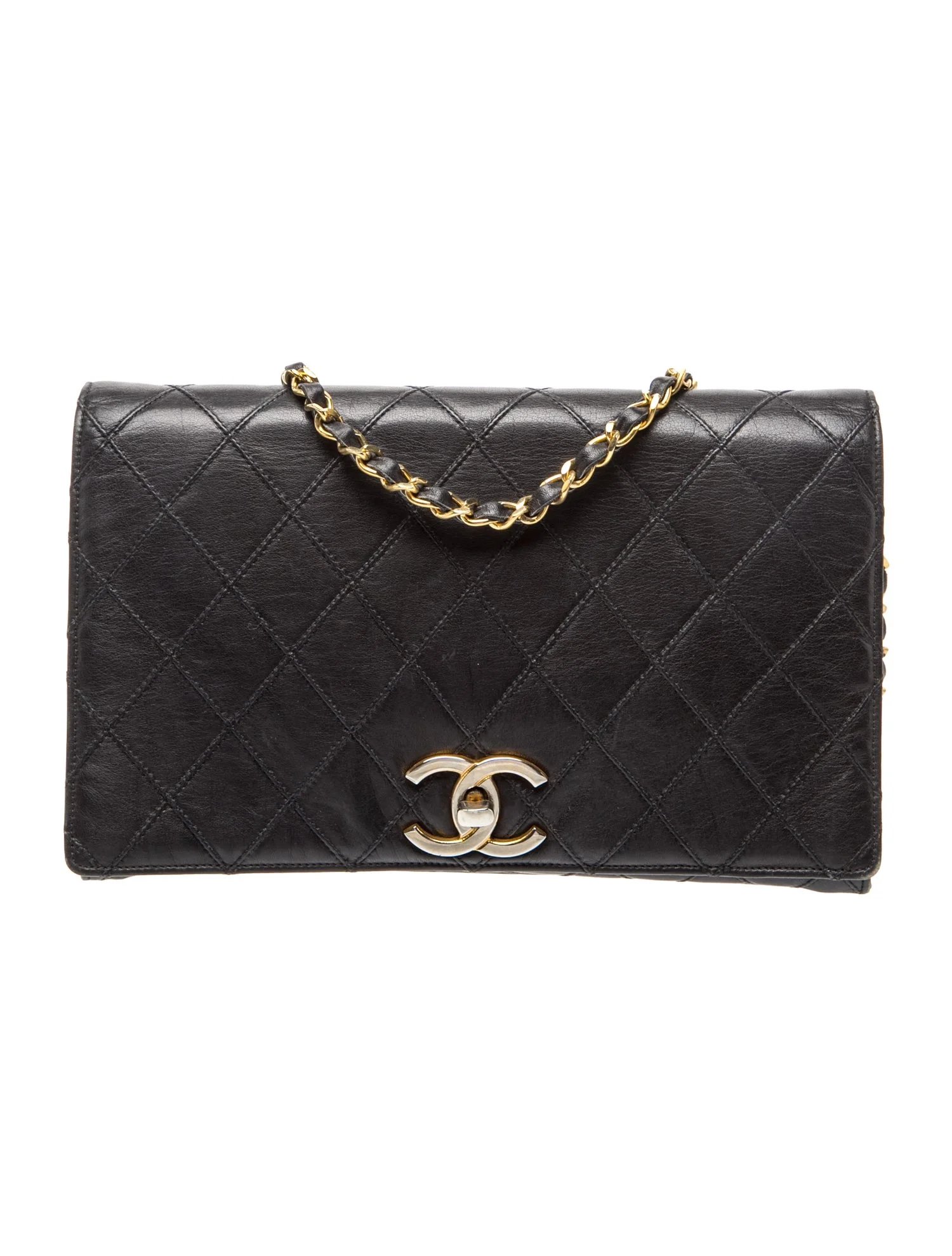 Chanel Full Flap Push-Lock Bag