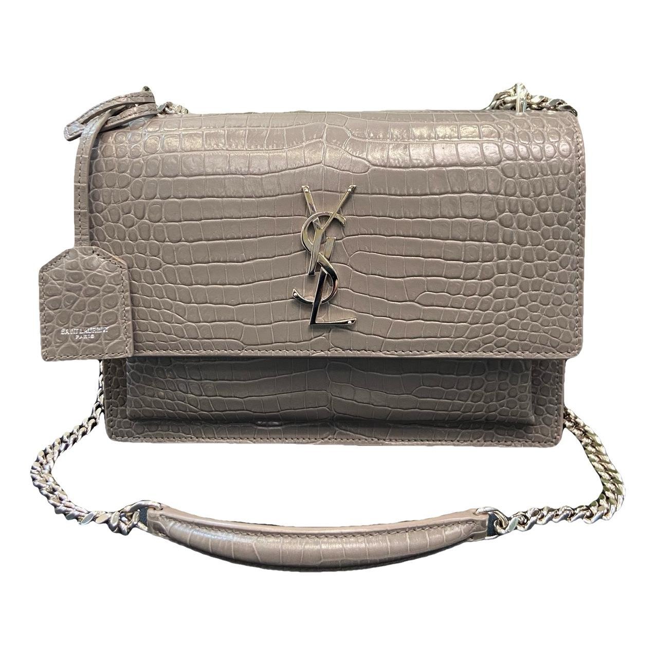 Sunset leather crossbody bag