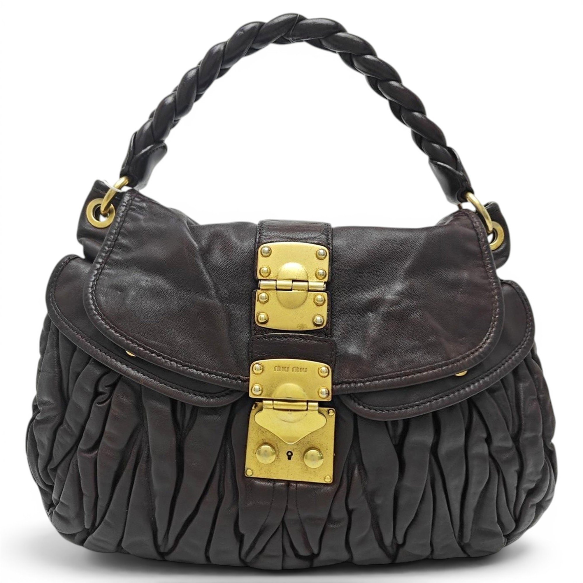 Leather handbag
