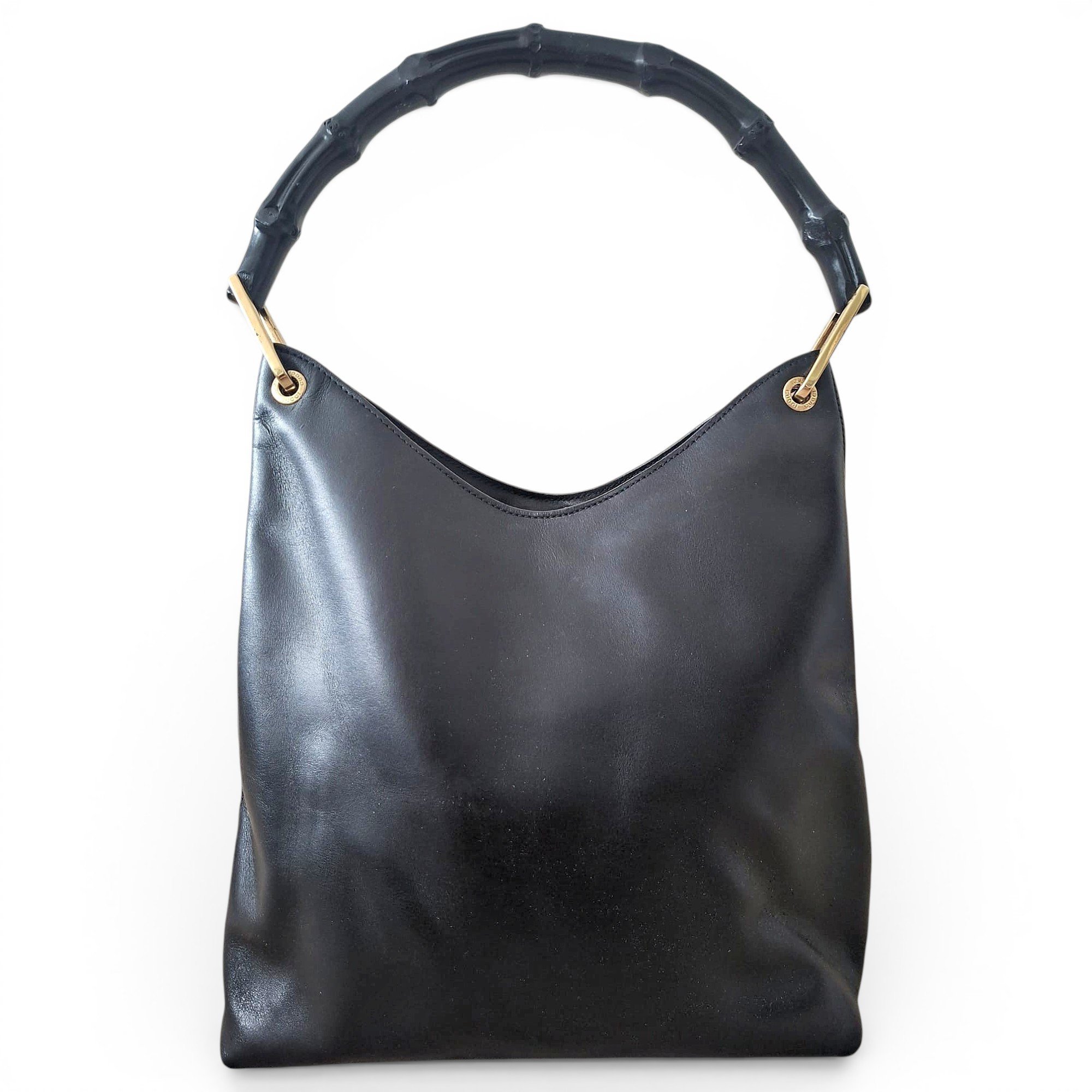 Bamboo leather handbag