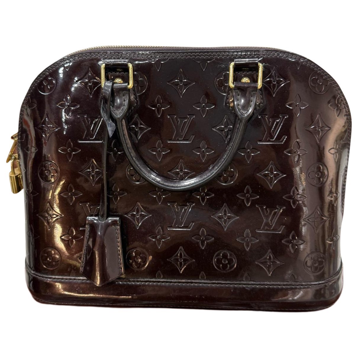 Alma leather handbag