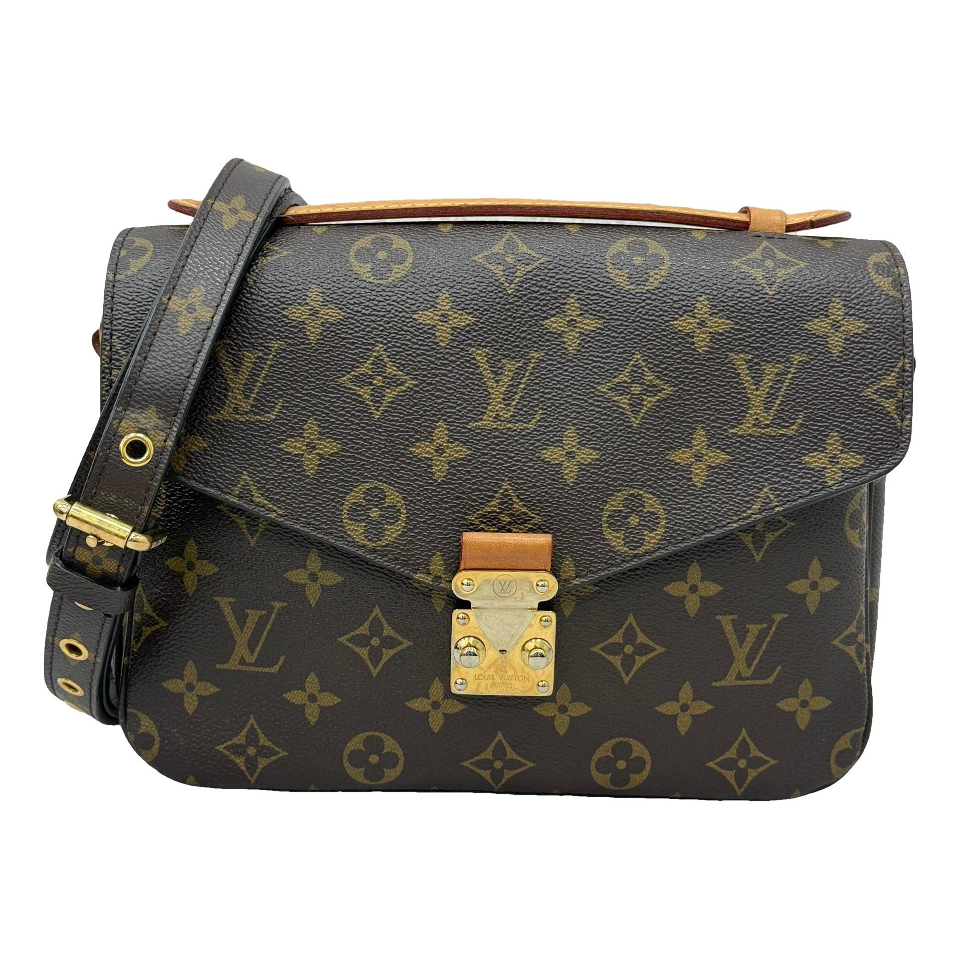 Metis leather handbag