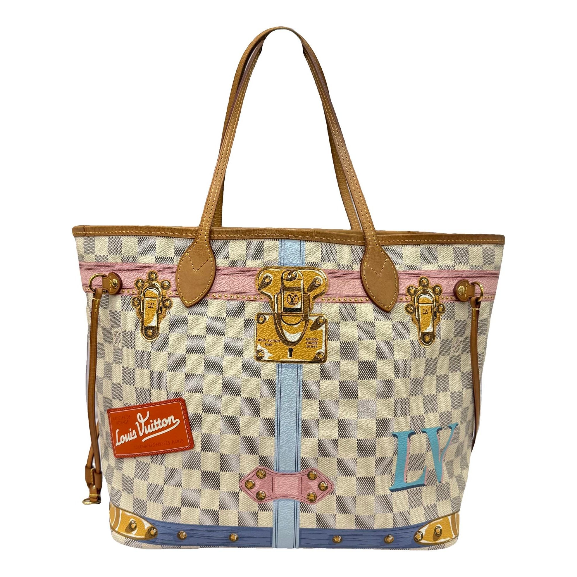 Neverfull leather handbag