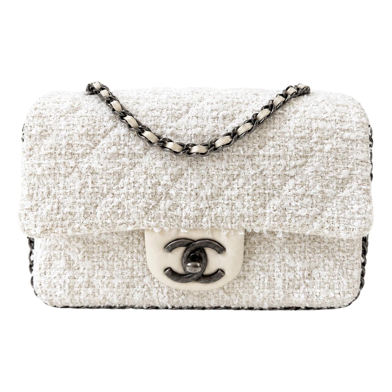 Timeless/Classique tweed crossbody bag