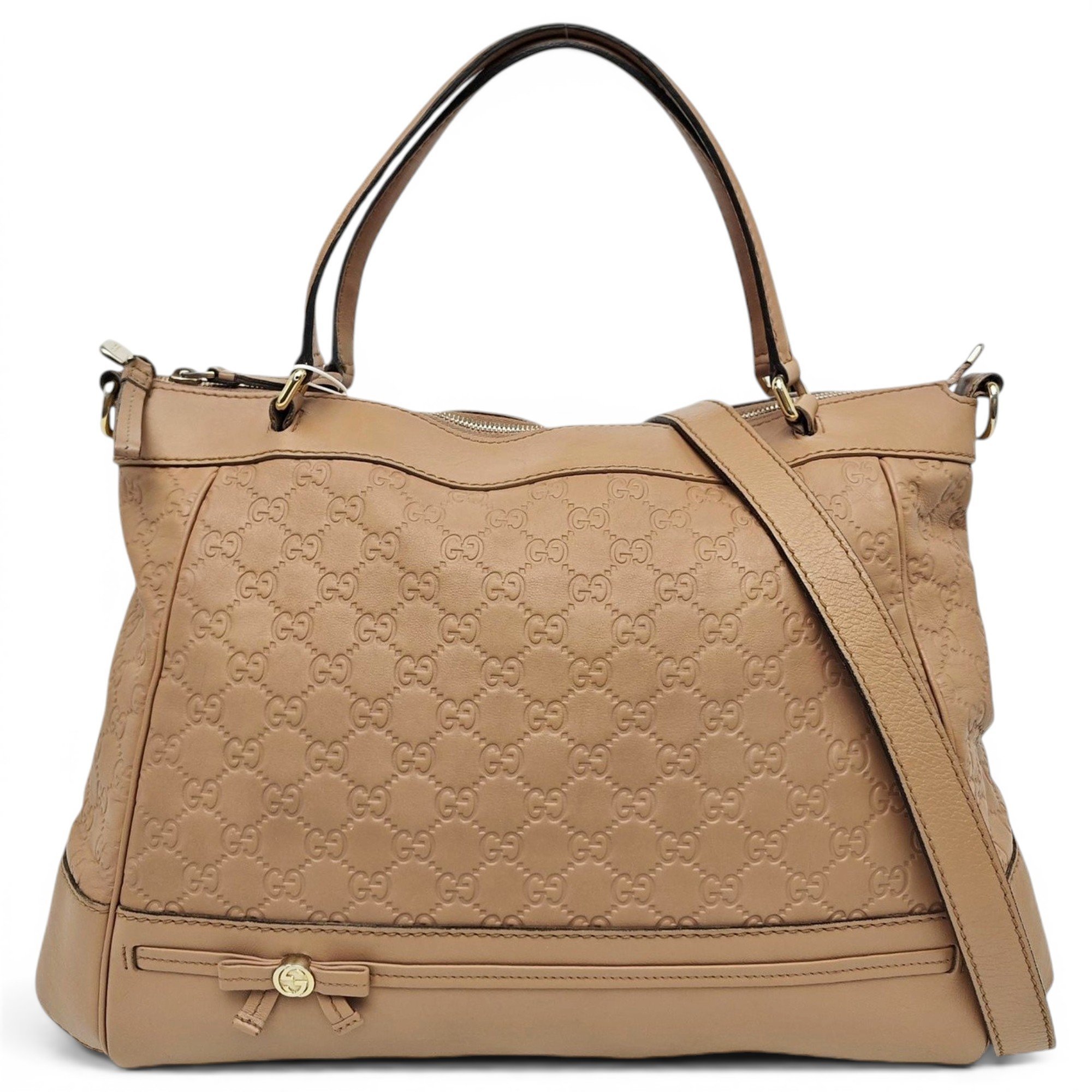 Leather handbag