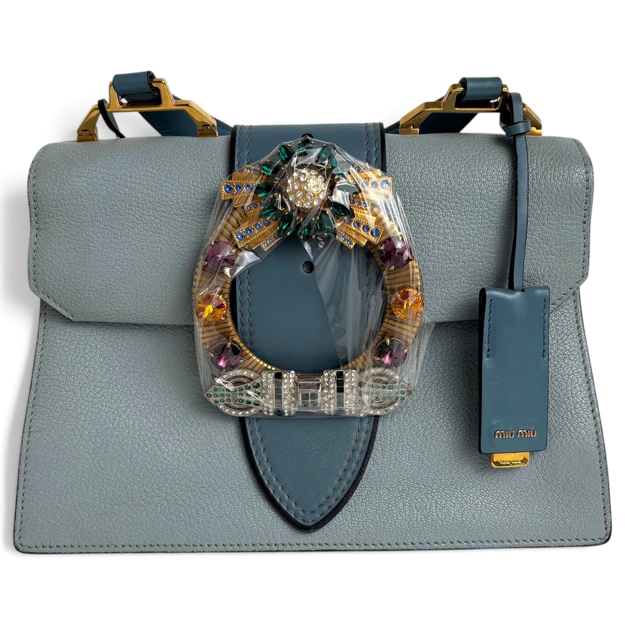 Leather handbag