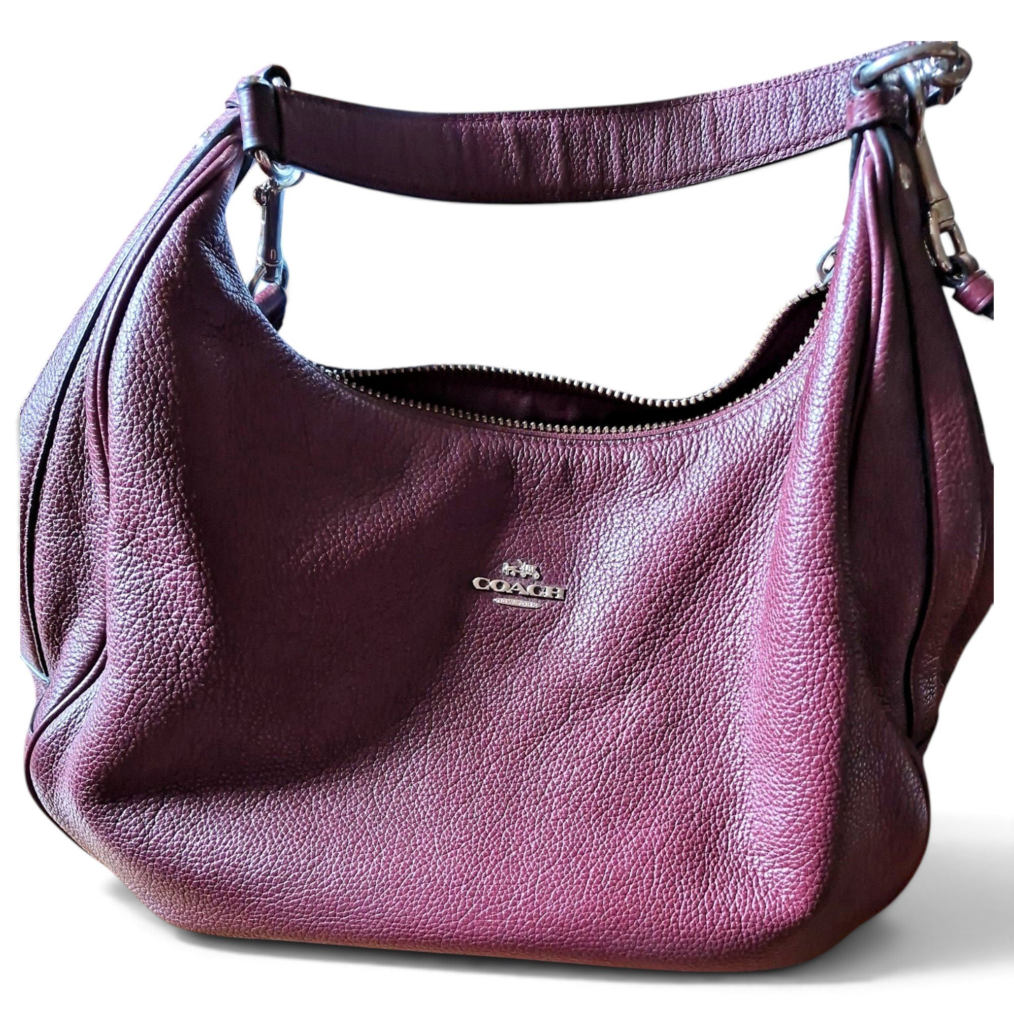 Edie leather handbag