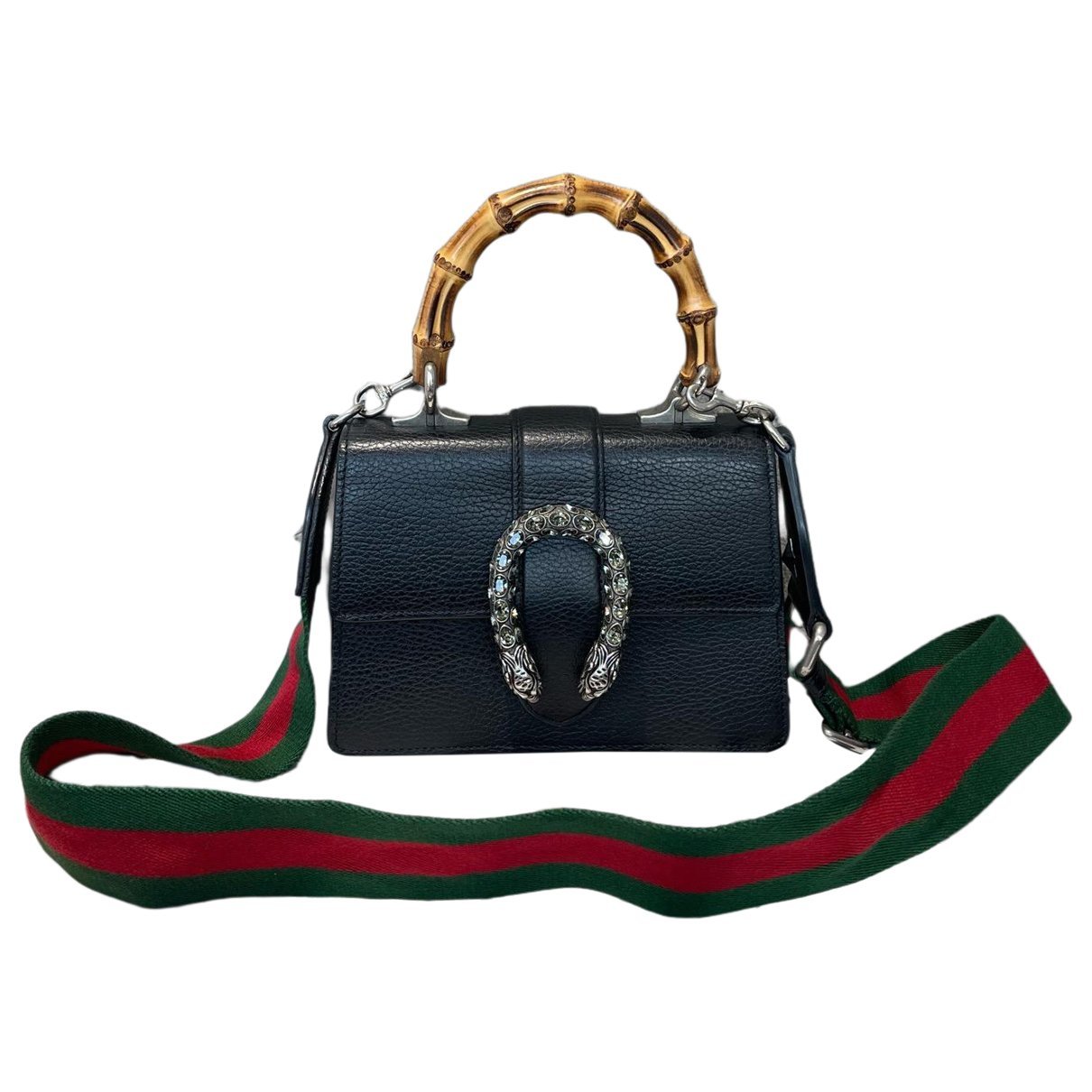 Dionysus Bamboo leather handbag