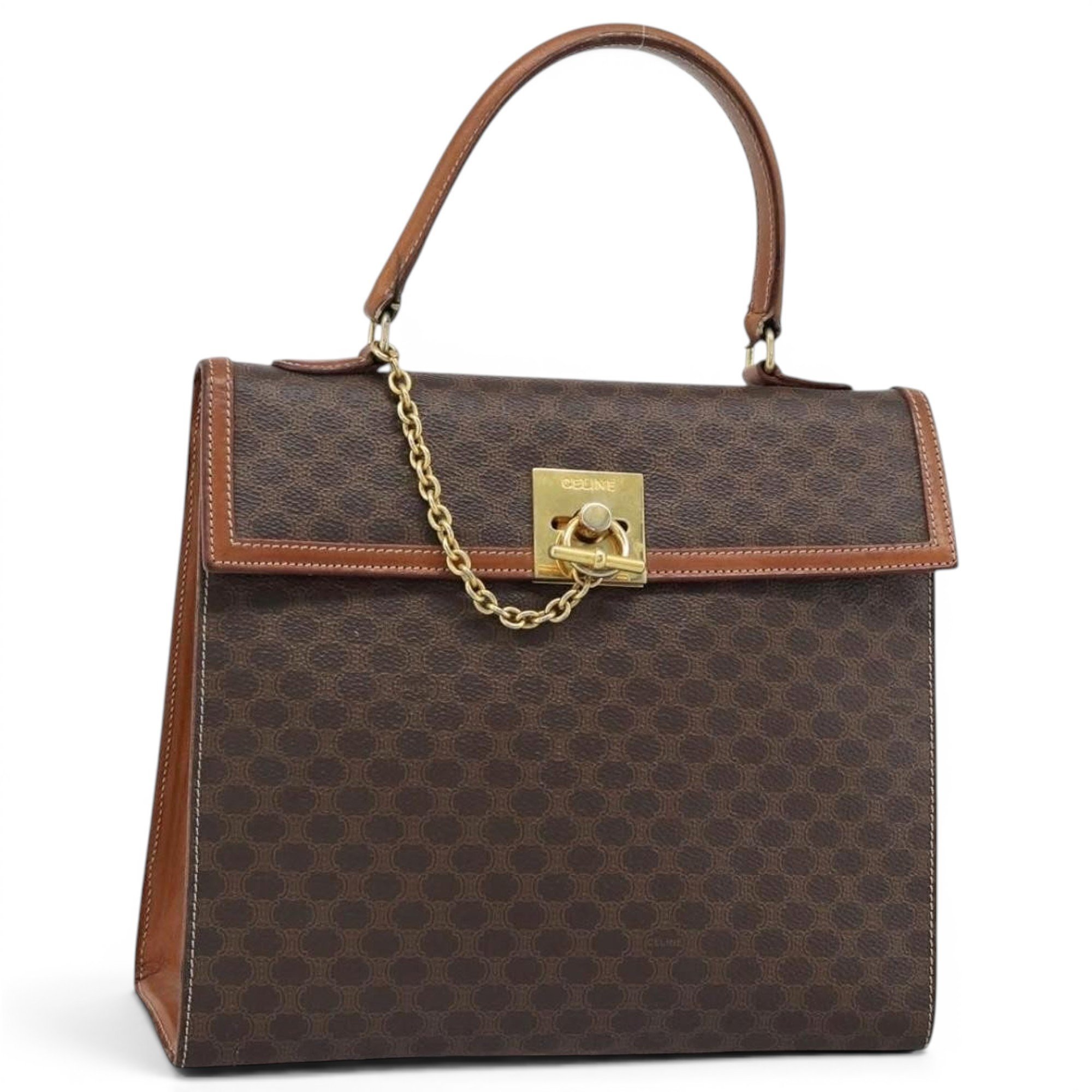 Leather handbag