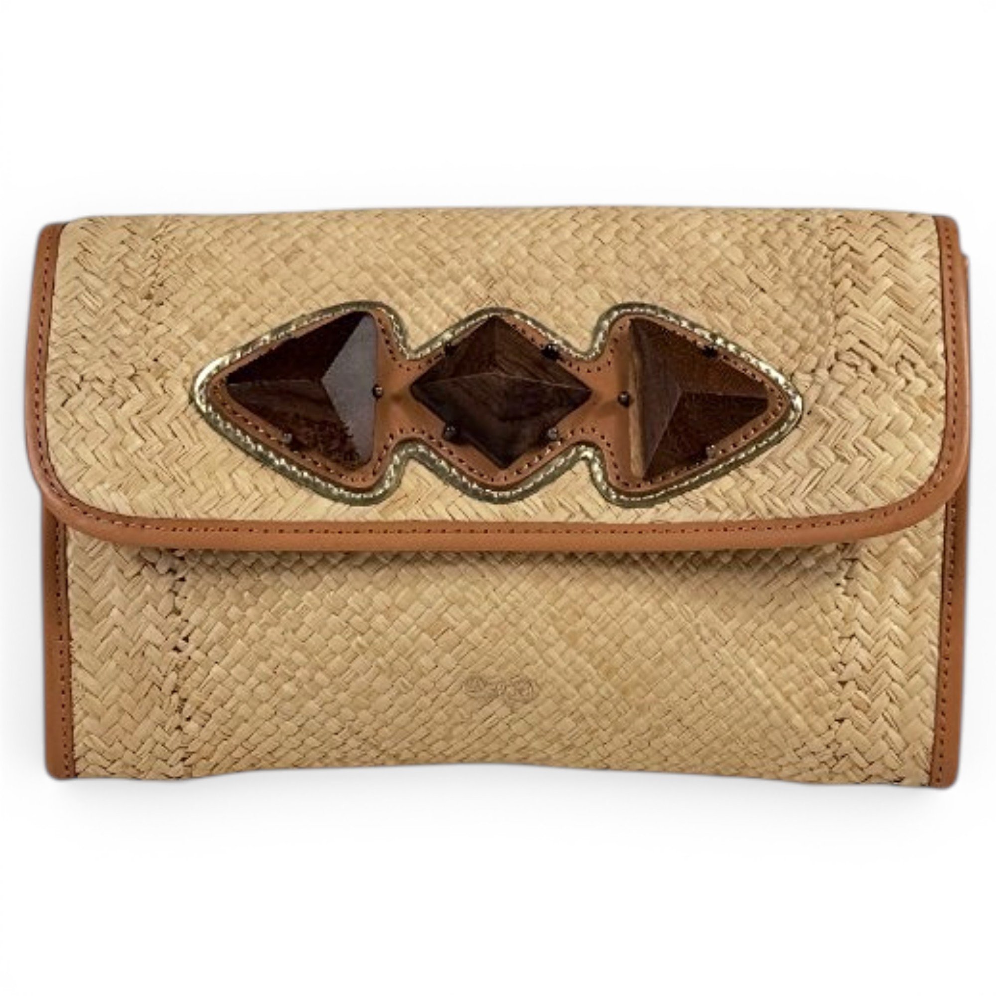 Leather travel bag