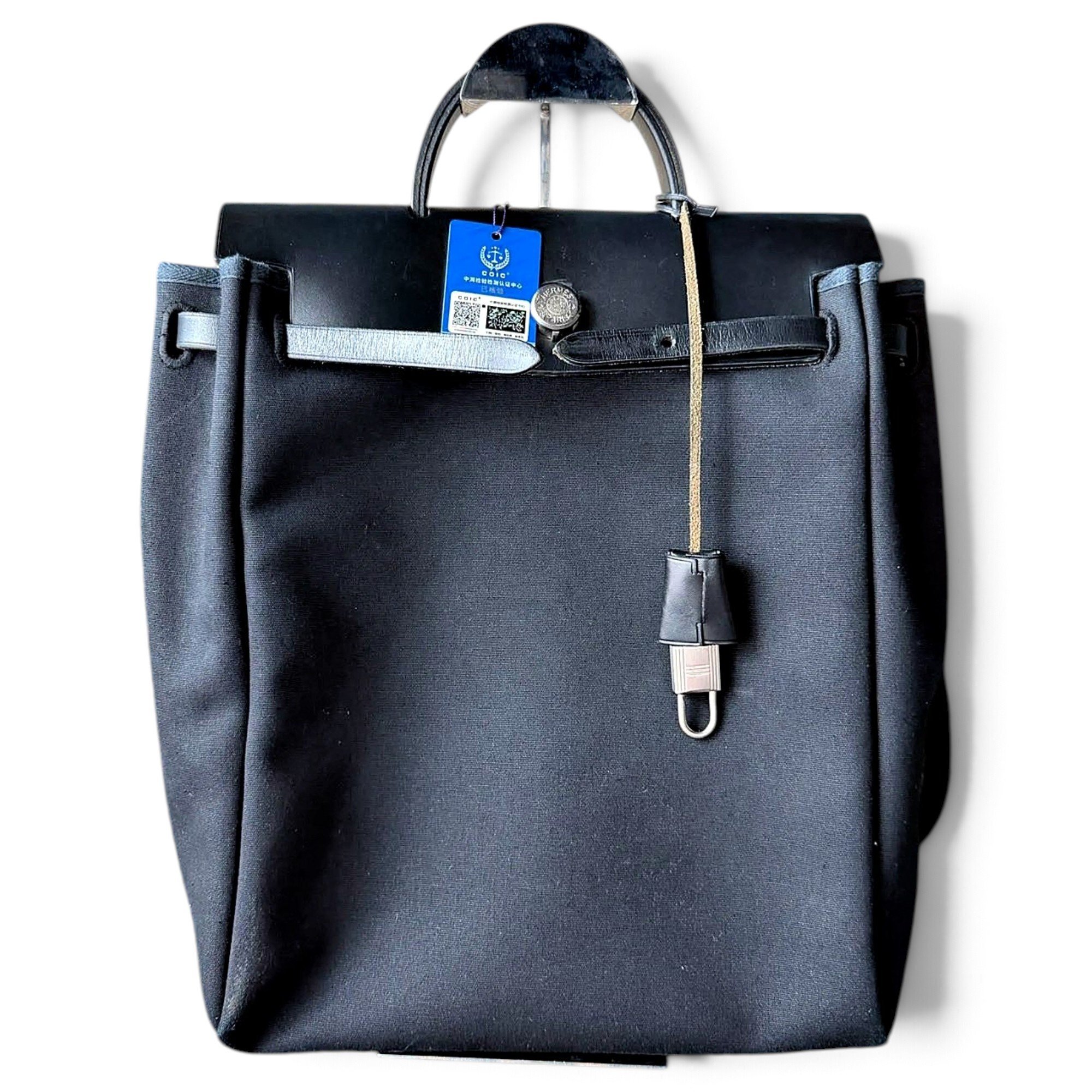 Hermes Herbag Handbag Black