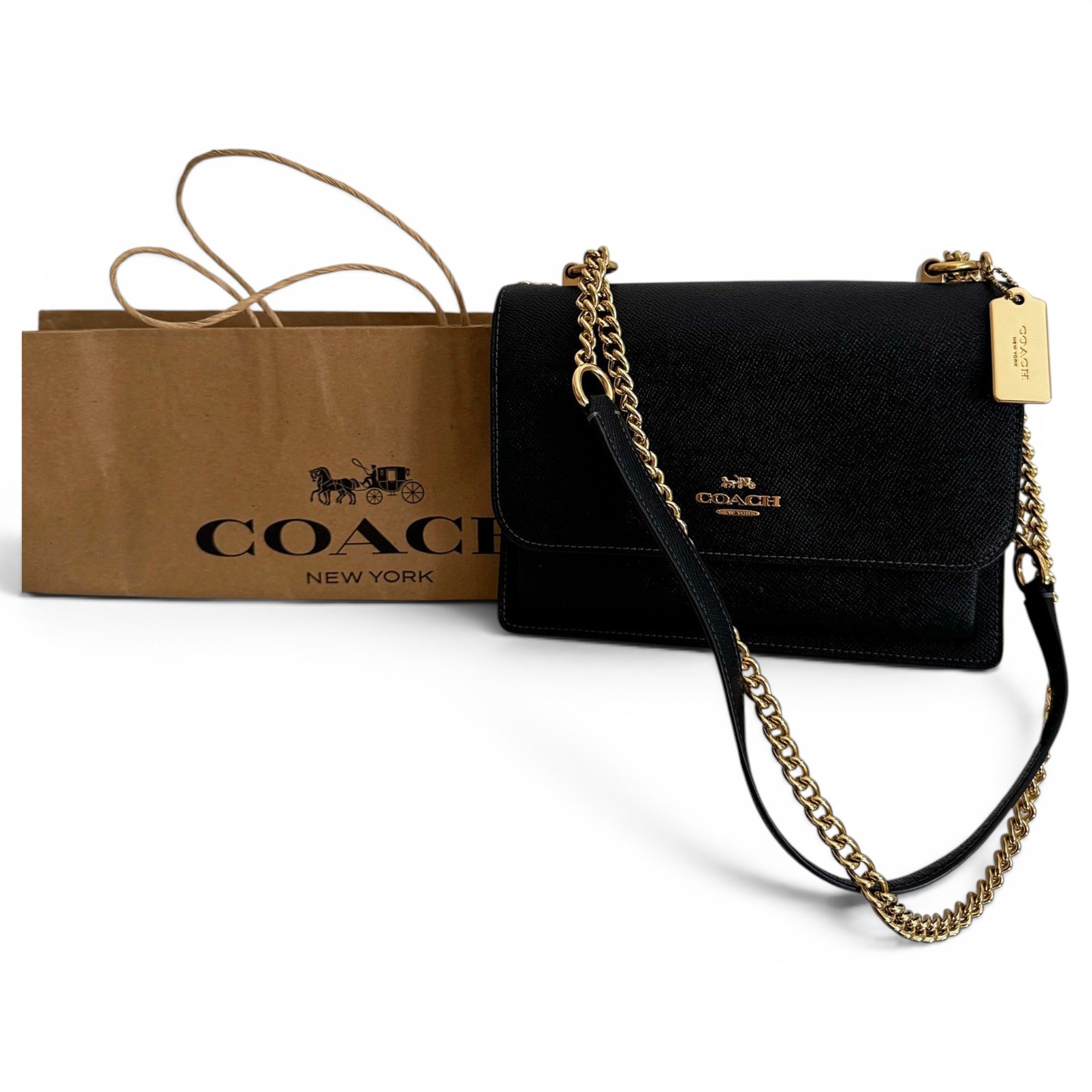 Leather crossbody bag