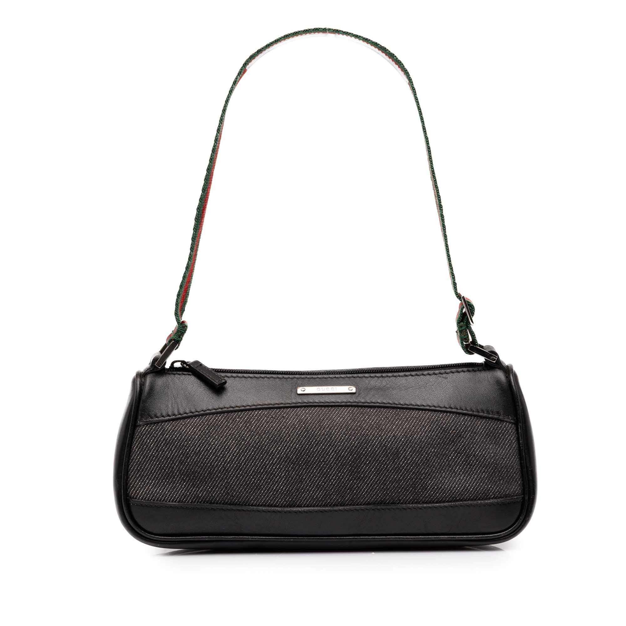 Gucci B leather handbag