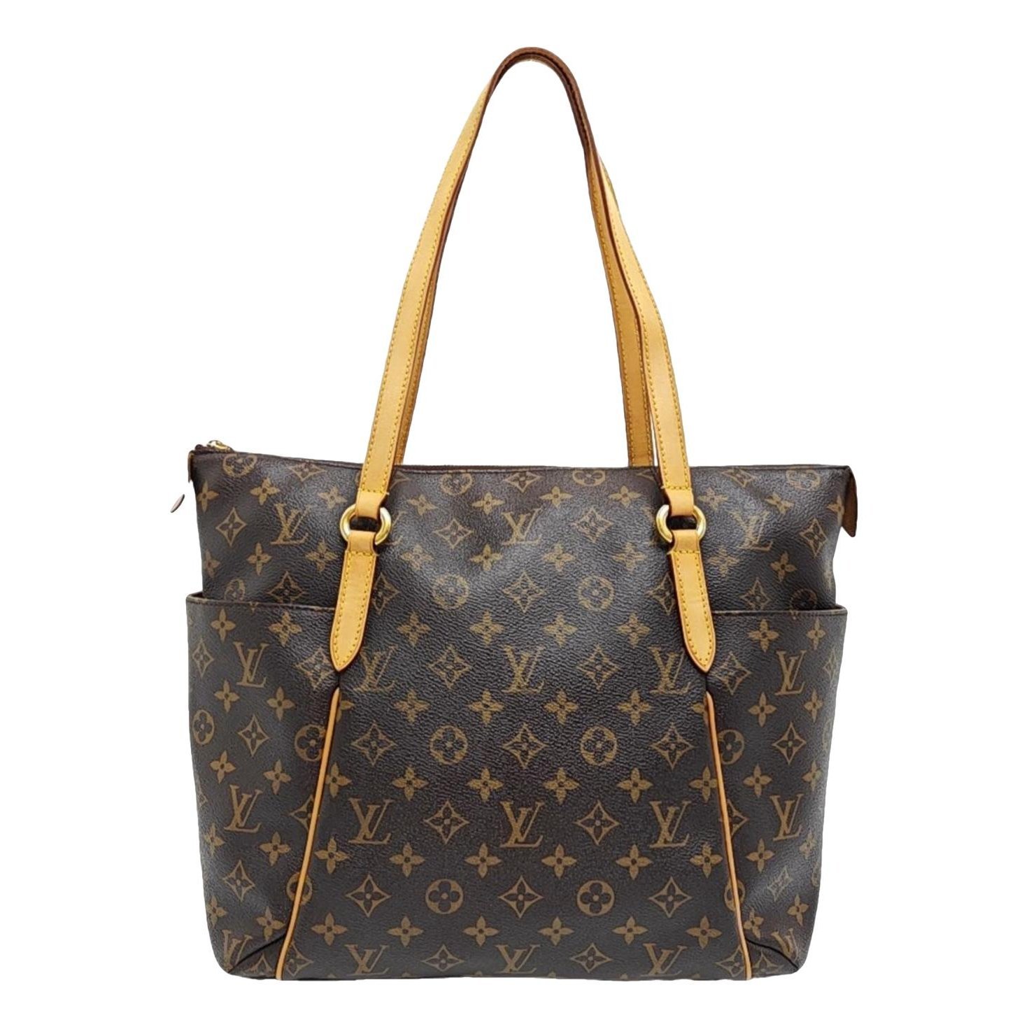 Totally leather handbag