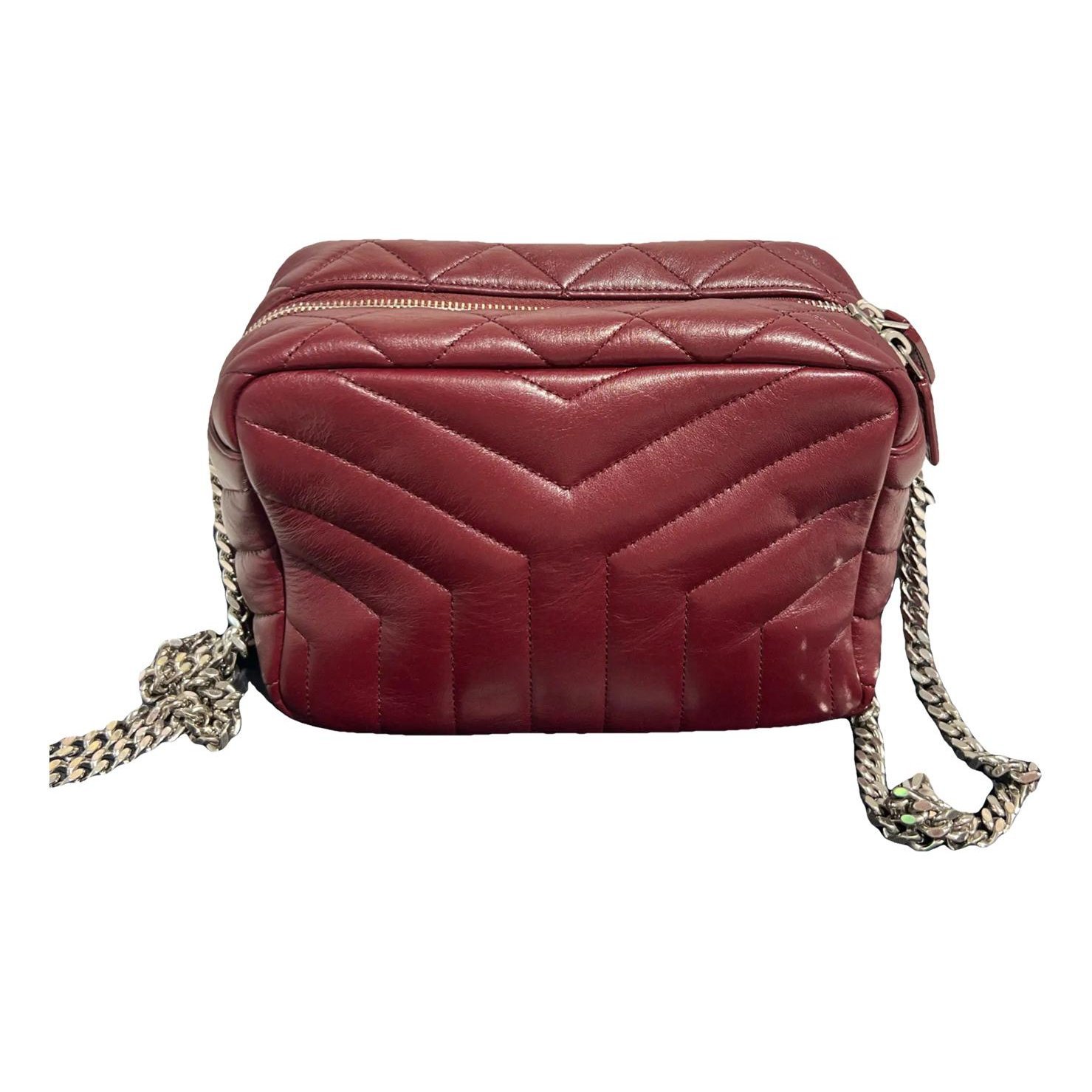 Leather crossbody bag