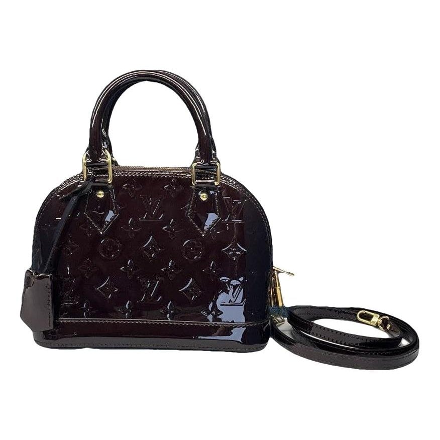 Alma BB patent leather handbag