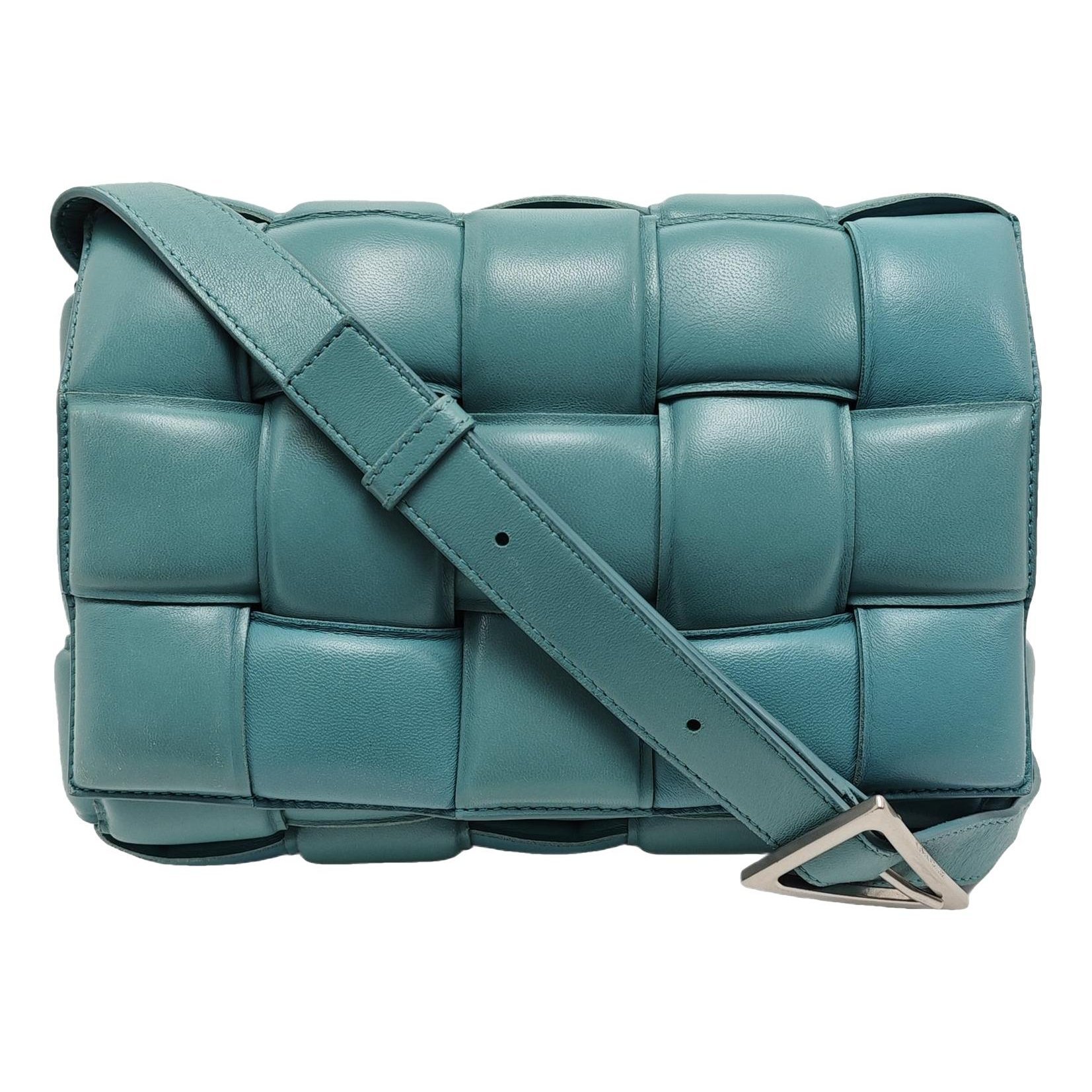 Cassette Padded leather handbag