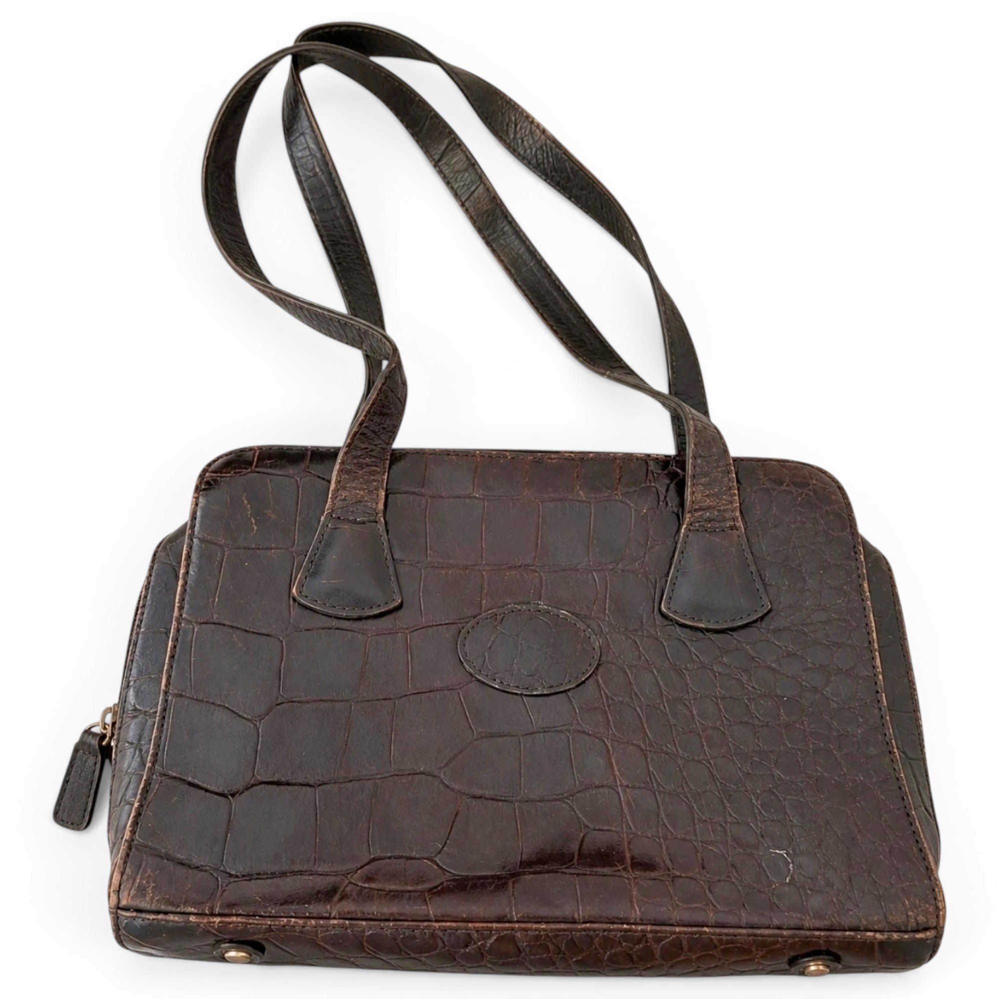 Leather handbag