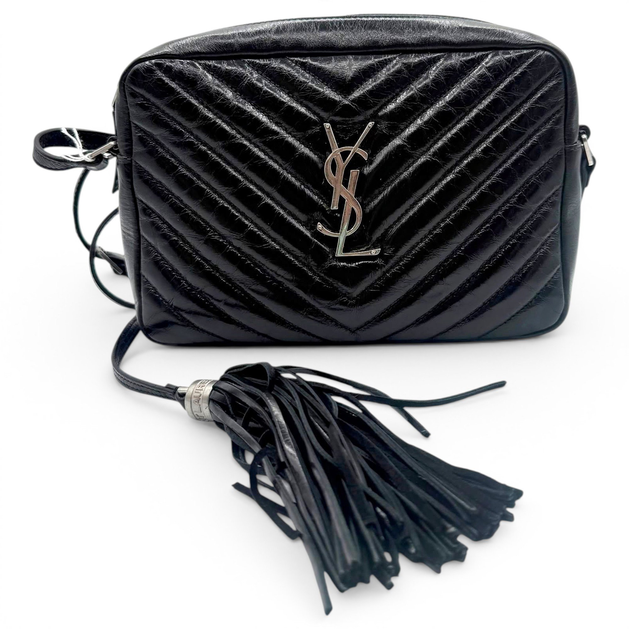 Camera Lou leather handbag
