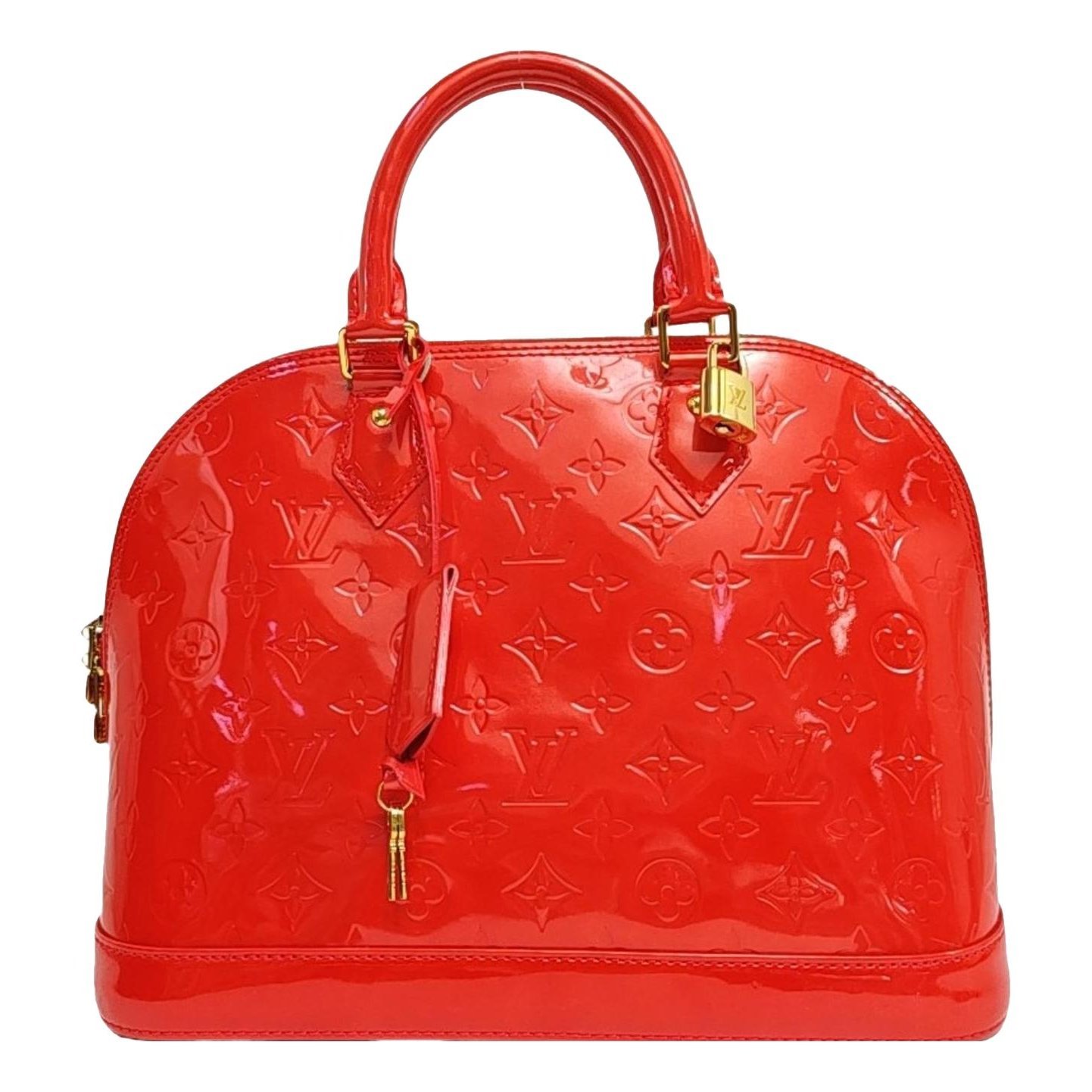 Alma patent leather handbag