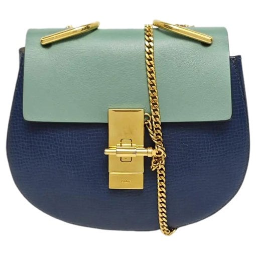 Drew leather crossbody bag